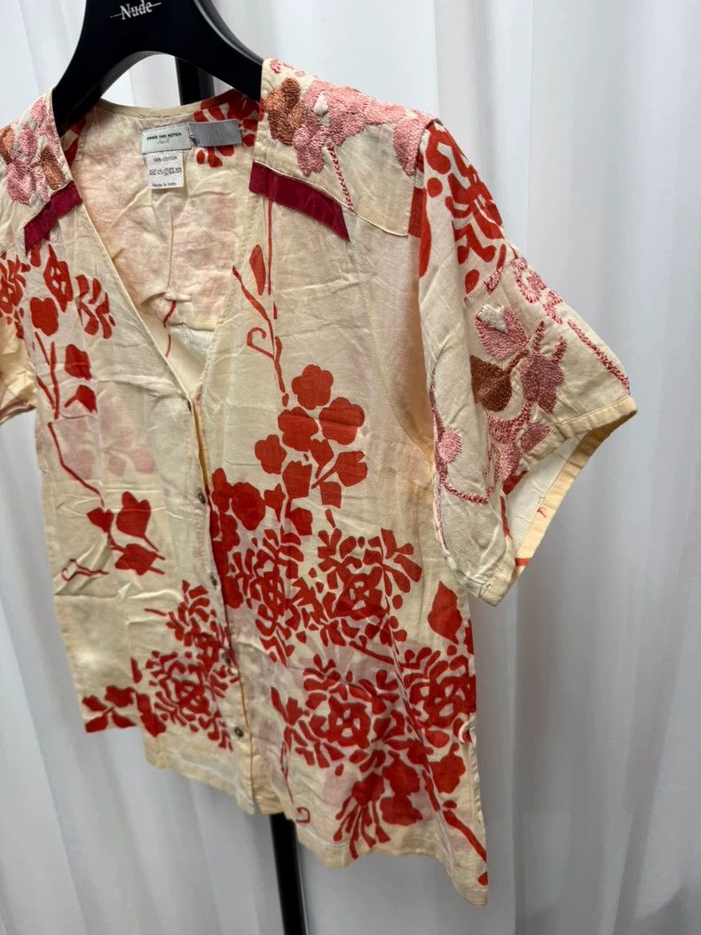 Dries Van Noten Dries van noten Embroidered stamen short sleeve 2503-Nextar Size XS / US 0-2 / IT 36-38 - 2 Thumbnail