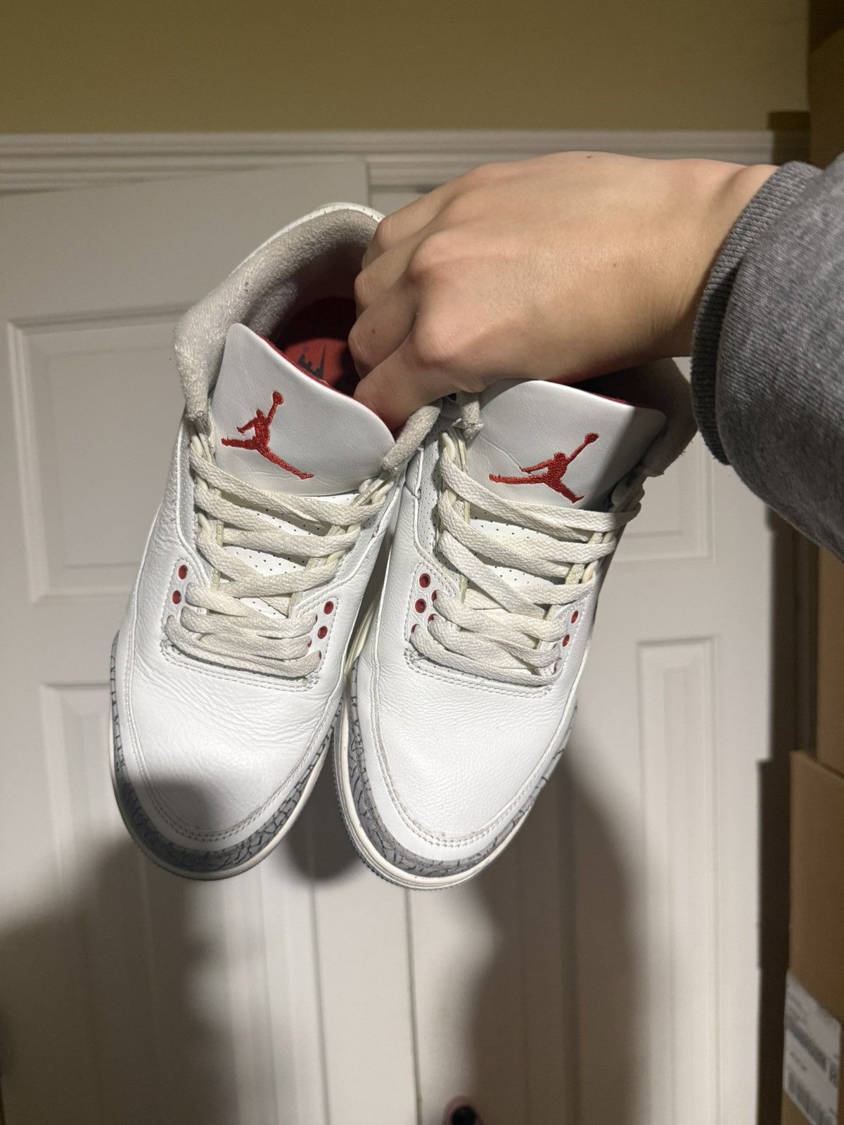Nike Jordan 3 White Cement Reimagined Size US 8 / EU 41 - 3 Thumbnail