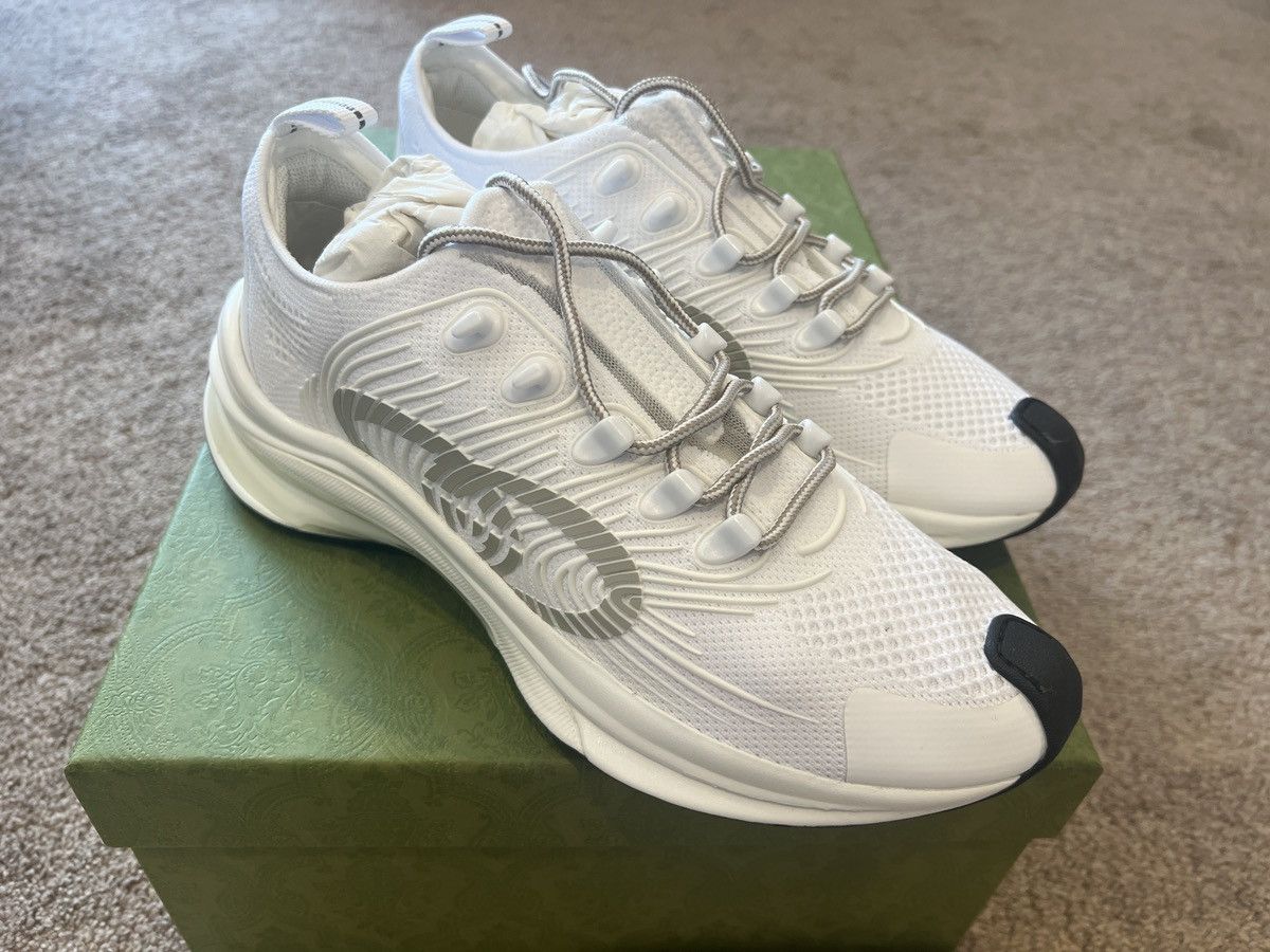 Gucci Brand new Gucci run sneaker white us10 Size US 10 / EU 43 - 7 Thumbnail