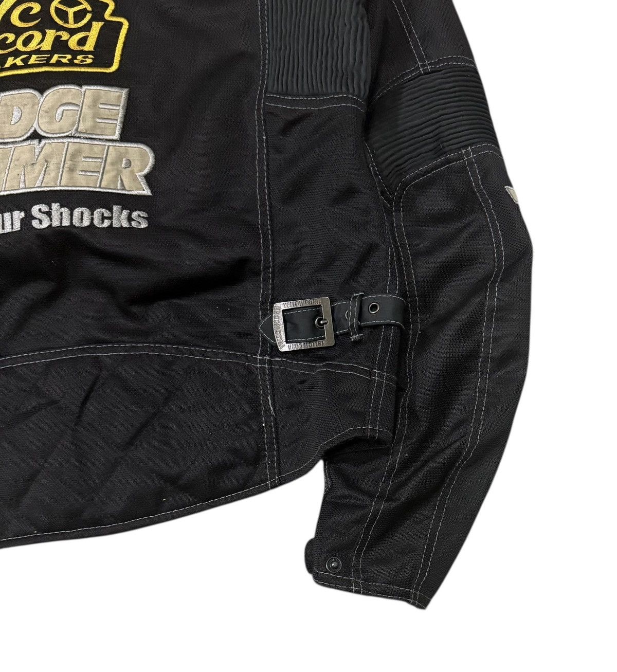 YELLOW CORN Vintage Yellowcorn Sledgehammer Moto Racing Padded Jacket Size US L / EU 52-54 / 3 - 10 Thumbnail