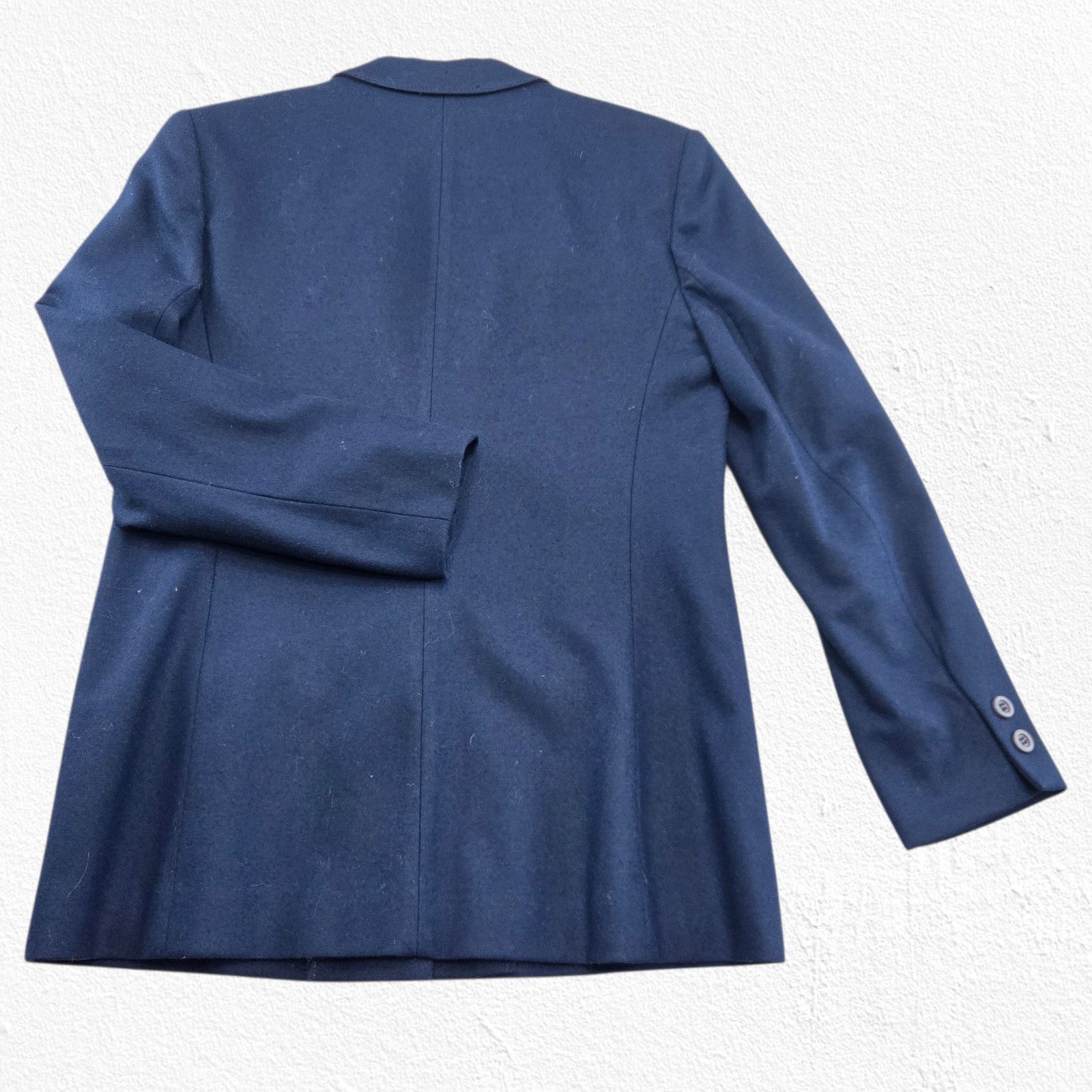 Pendleton 1980s Pendleton Petite Navy Wool Blazer Made USA Size 6P Size M / US 6-8 / IT 42-44 - 12 Thumbnail