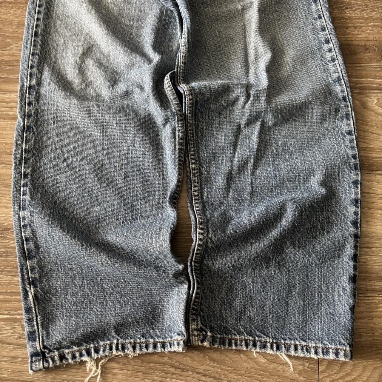 Levi's Crazy Vintage Y2K/2000s Baggy Faded Levis Skater Denim Jeans! 36x33 Size US 36 / EU 52 - 6 Thumbnail