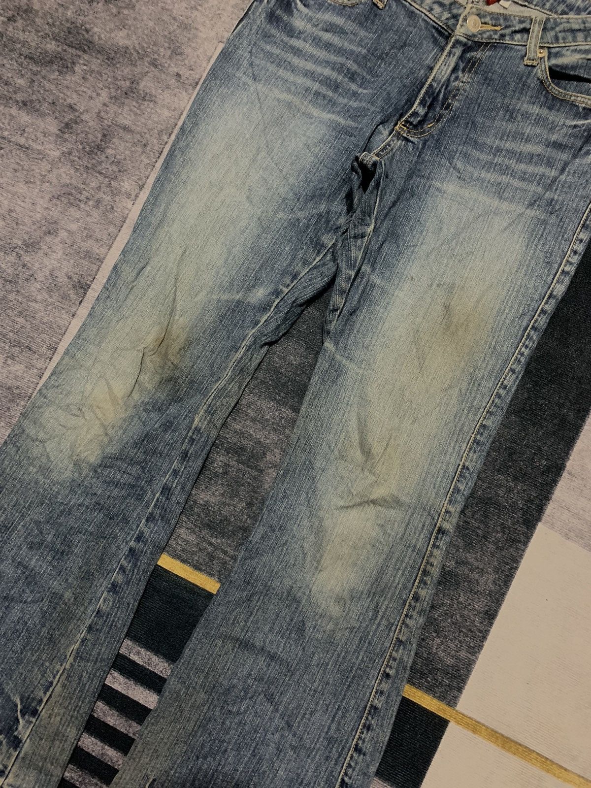 Hysteric Glamour TINSTER BOOT CUT DENIM PANTS Size US 30 / EU 46 - 5 Thumbnail