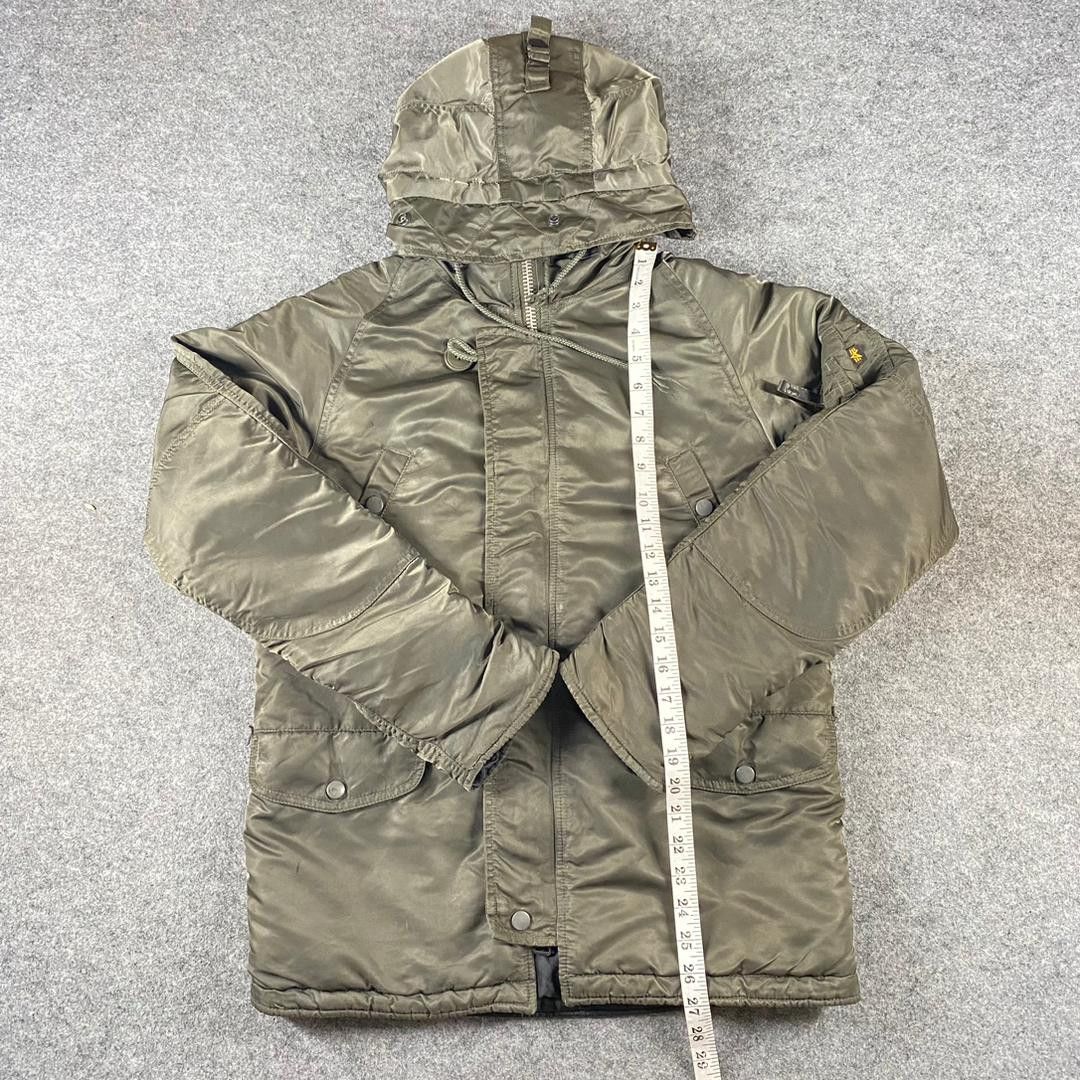 Alpha Industries Vintage 90s Alpha Industry Millitary Hoodies Jacket Size US M / EU 48-50 / 2 - 4 Thumbnail