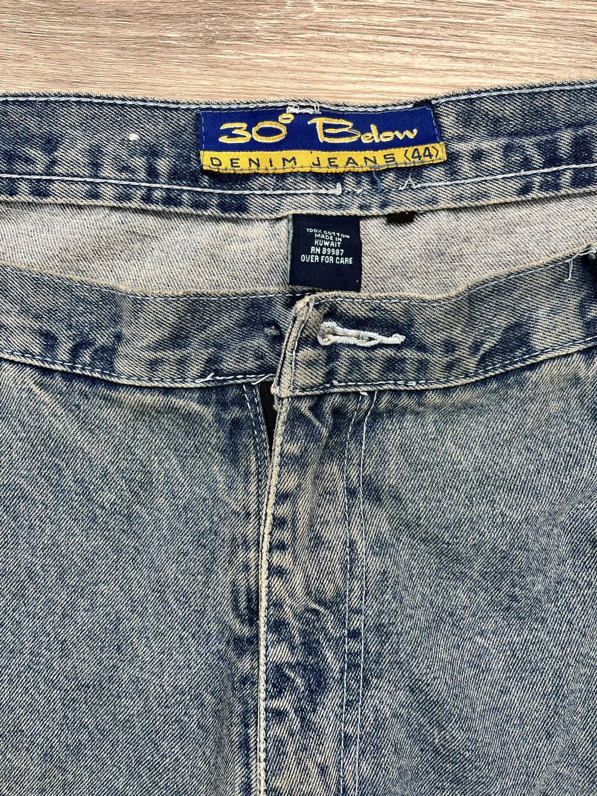 Other Vintage 30° Below Denim Jeans Size US 44 / EU 60 - 5 Thumbnail