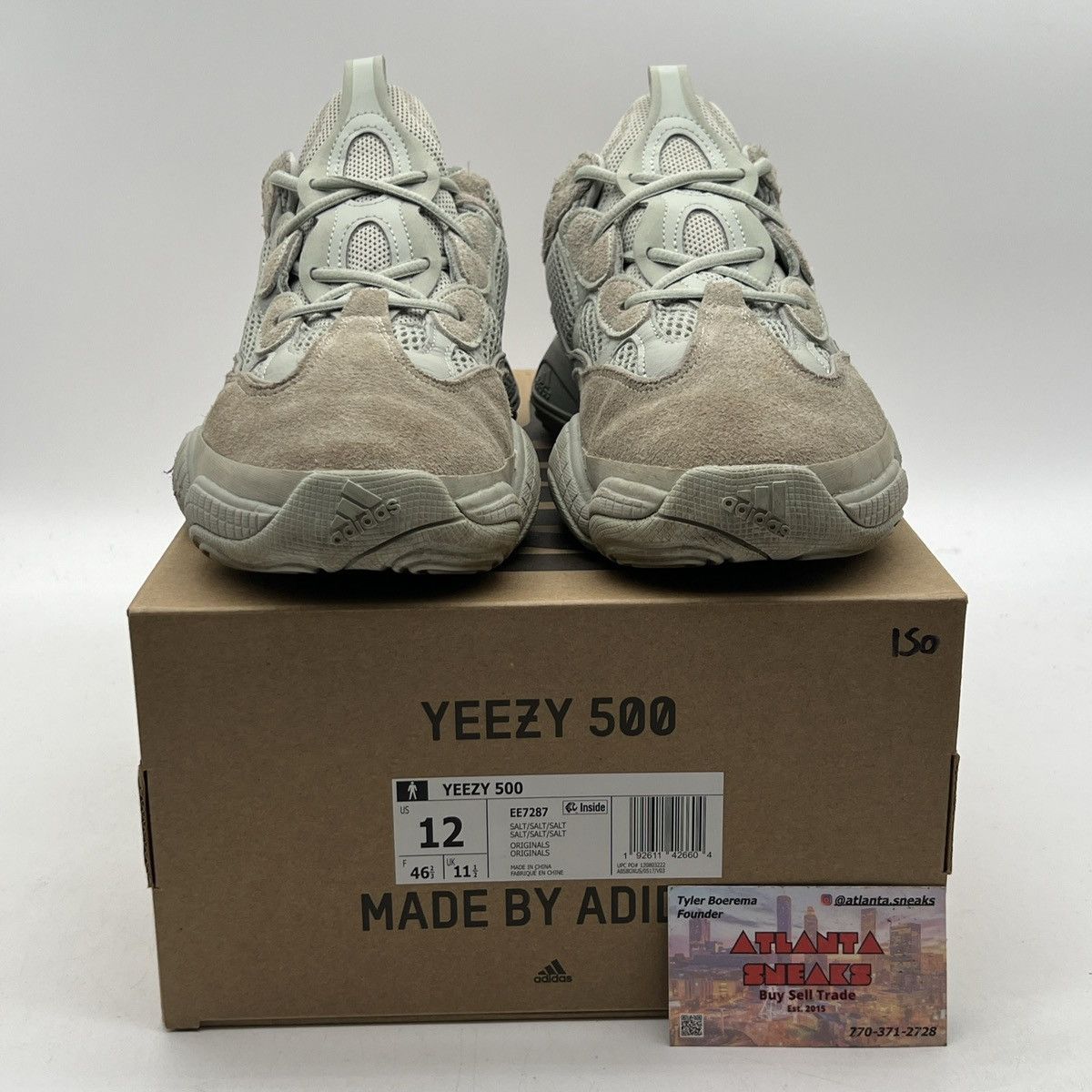 Adidas Yeezy 500 salt Size US 12 / EU 45 - 2 Thumbnail