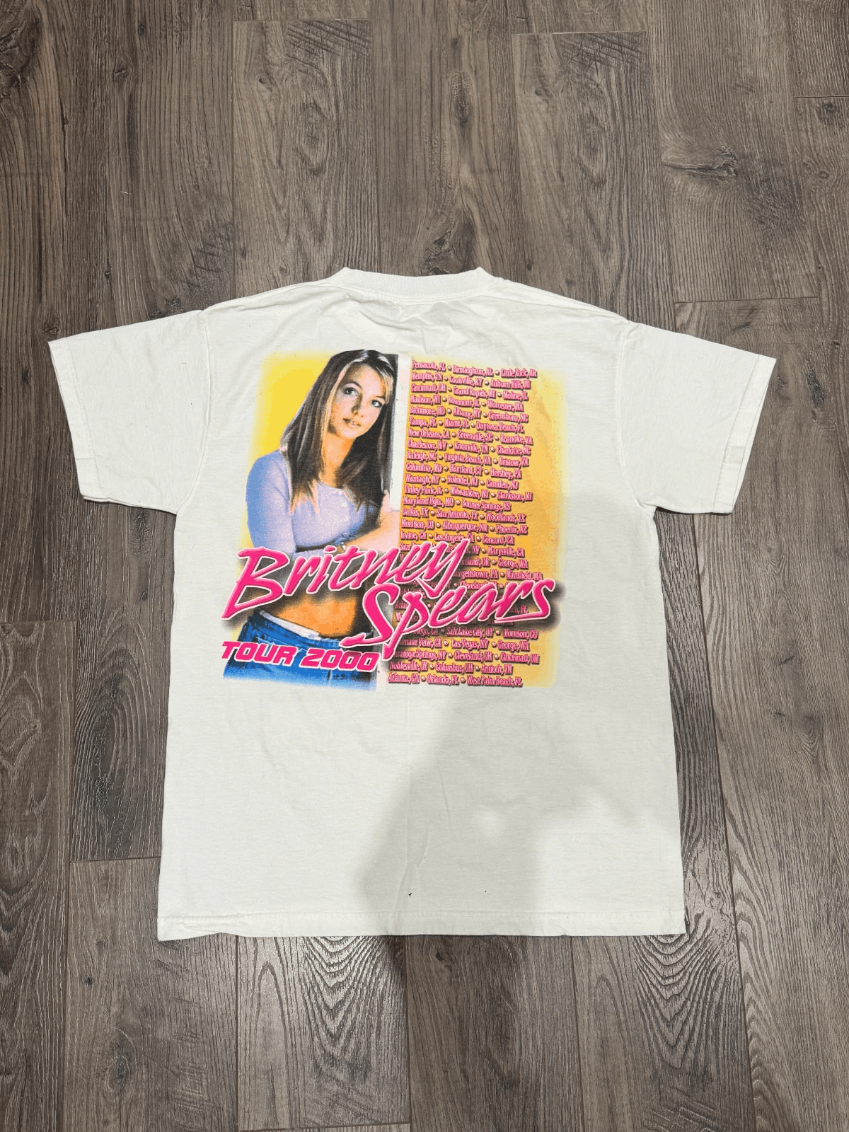 Vintage Vintage Britney Spears Tour 2000 Y2K Brand New T-Shirt Tee Size US M / EU 48-50 / 2 - 5 Thumbnail