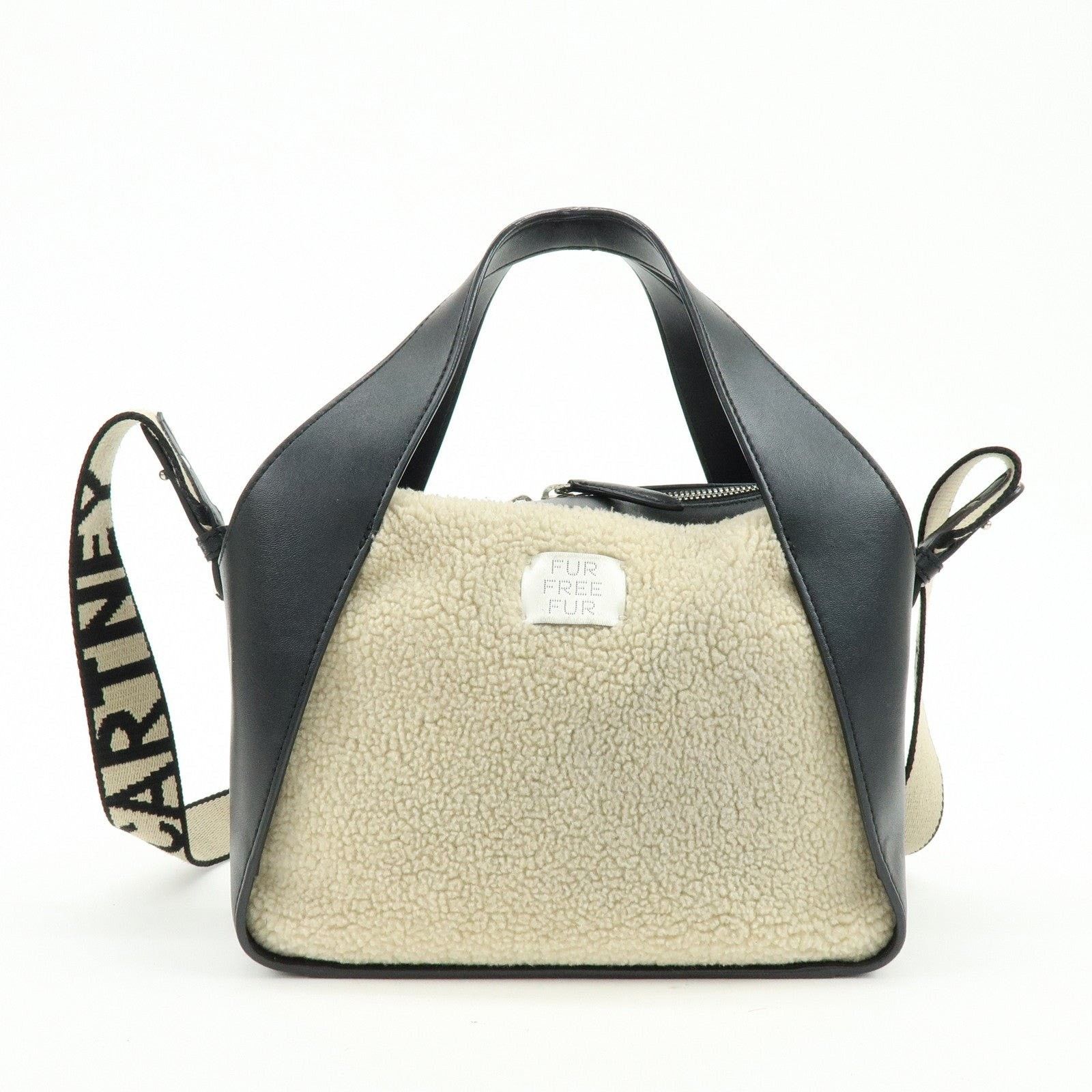 Stella McCartney Stella McCartney Alter Nappa Faux Shearling Shoulder Bag Size ONE SIZE - 2 Thumbnail