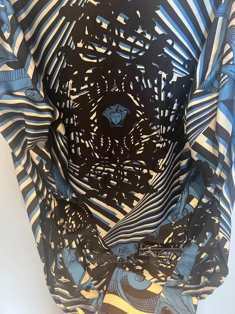 Versace Versace Mulberry silk print long-sleeved shirt Size US XS / EU 42 / 0 - 3 Thumbnail