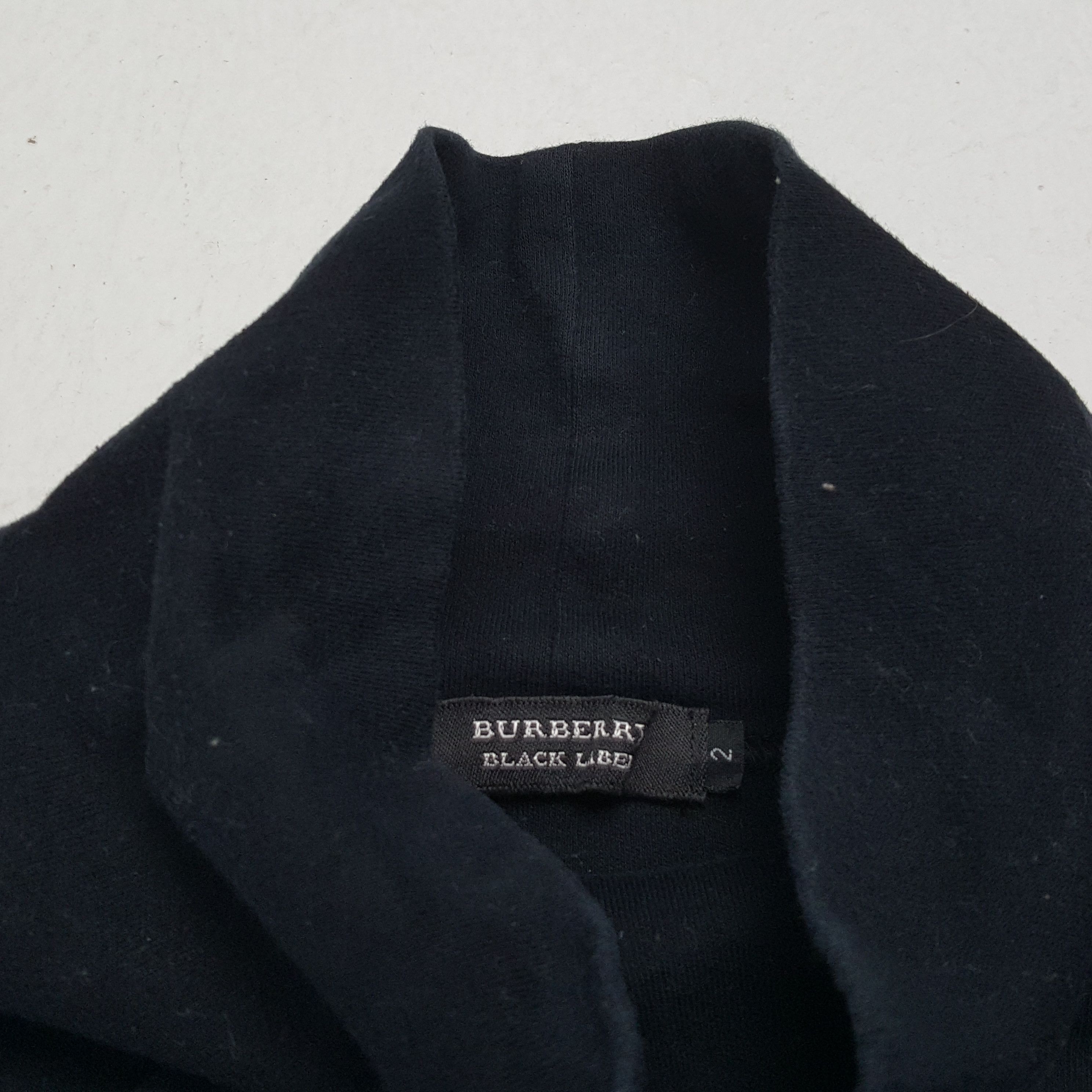 Burberry × Vintage BURBERRY Black Label Fashion Style Long Sleeve Tshirt Size M / US 6-8 / IT 42-44 - 9 Thumbnail