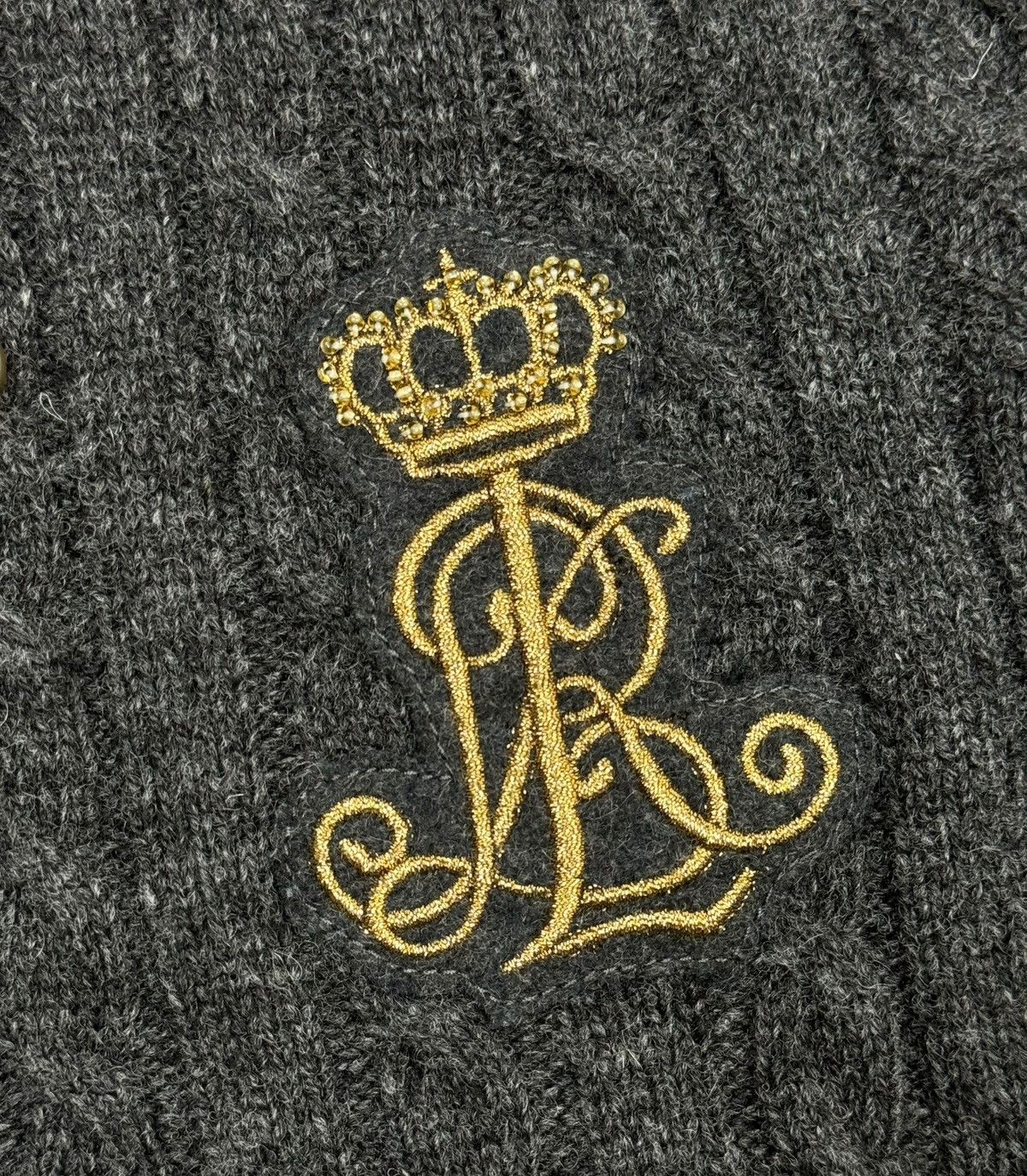 Lauren Ralph Lauren × Ralph Lauren Lauren Ralph Lauren Cable Knit Cardigan Wool Rabbit Hair Size S / US 4 / IT 40 - 13 Thumbnail