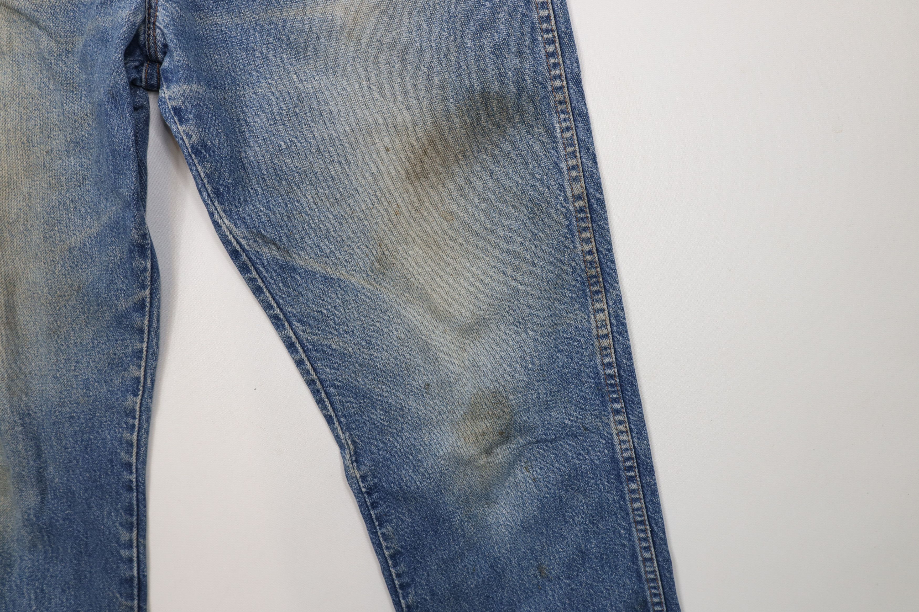 Vintage Vintage 90s Streetwear Straight Leg Denim Jeans Blue USA Size US 34 / EU 50 - 8 Thumbnail