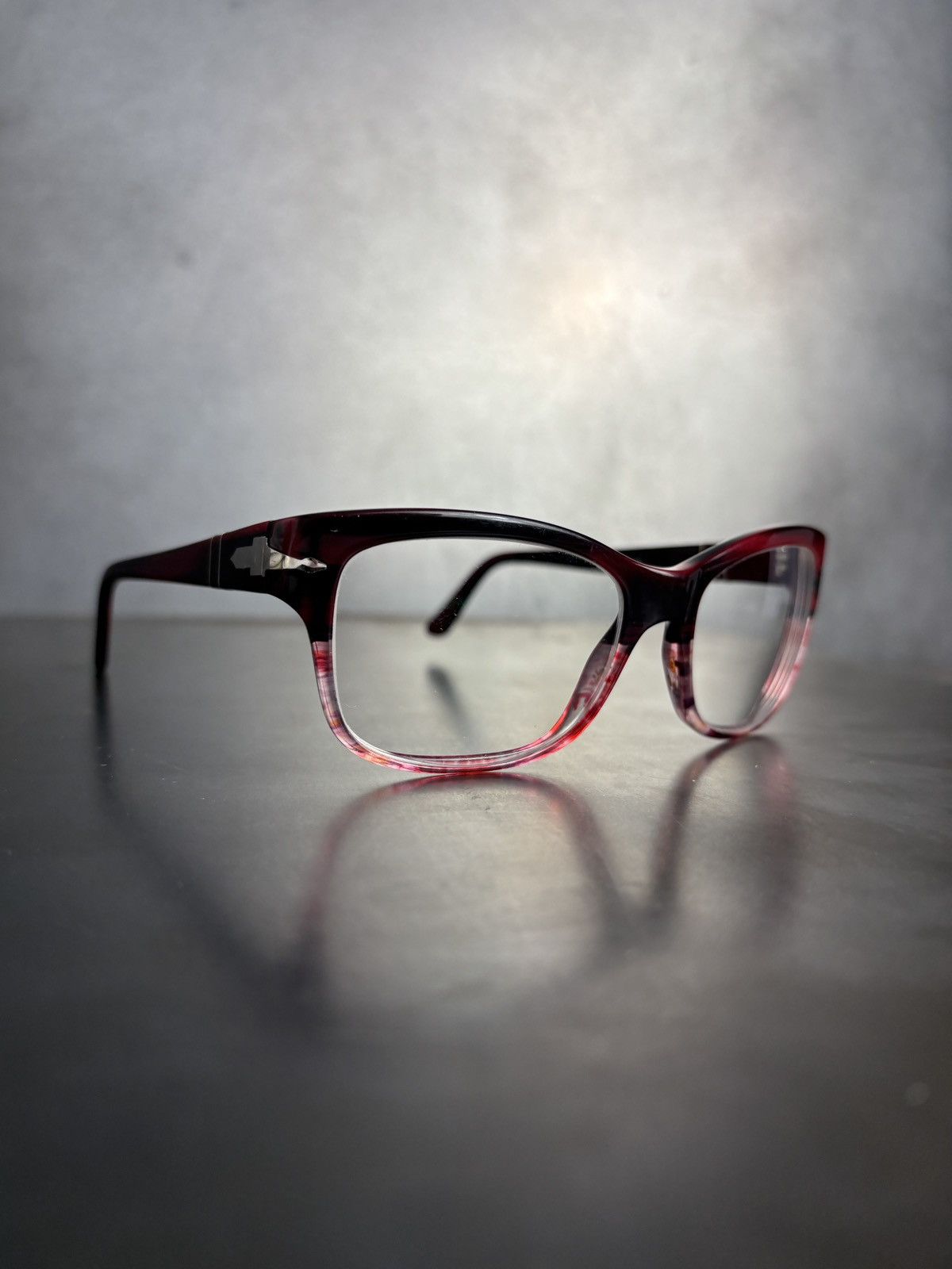 Persol Persol Eyeglasses 3011-V Handmade in Italy Red Frames Retro Size ONE SIZE - 13 Thumbnail