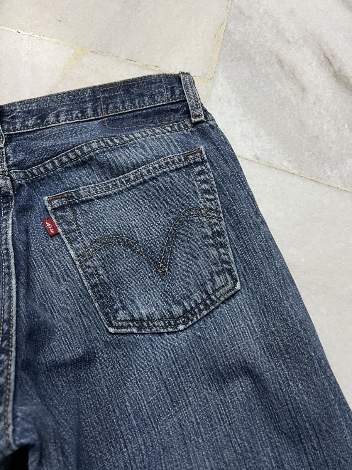Levi's Vintage Levis 527 Distressed Bootcut Jean Size US 33 - 17 Thumbnail