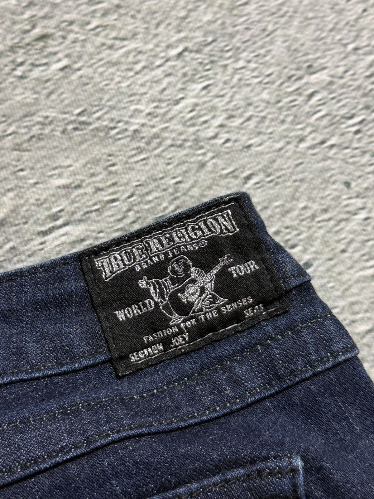 True Religion True Religion flared Joey jeans vintage navy black Size 28" / US 6 / IT 42 - 7 Thumbnail