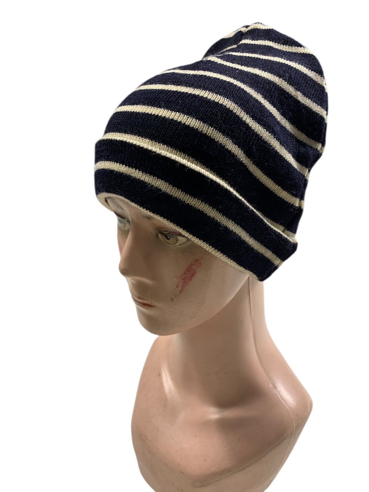 Japanese Brand × Kapital × Vintage Saint james striped Beanie Hats RARE Size ONE SIZE - 2 Thumbnail