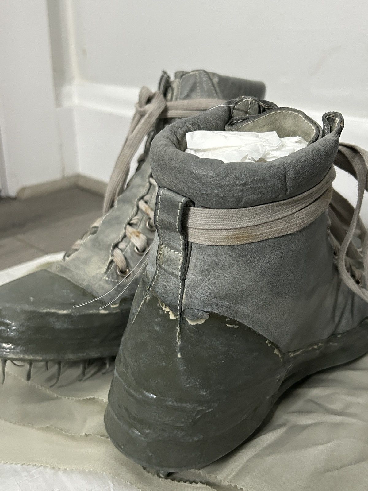 Carol Christian Poell Carol Christian Poell Rubber Drip Sneakers Size US 11.5 / EU 44-45 - 2 Thumbnail