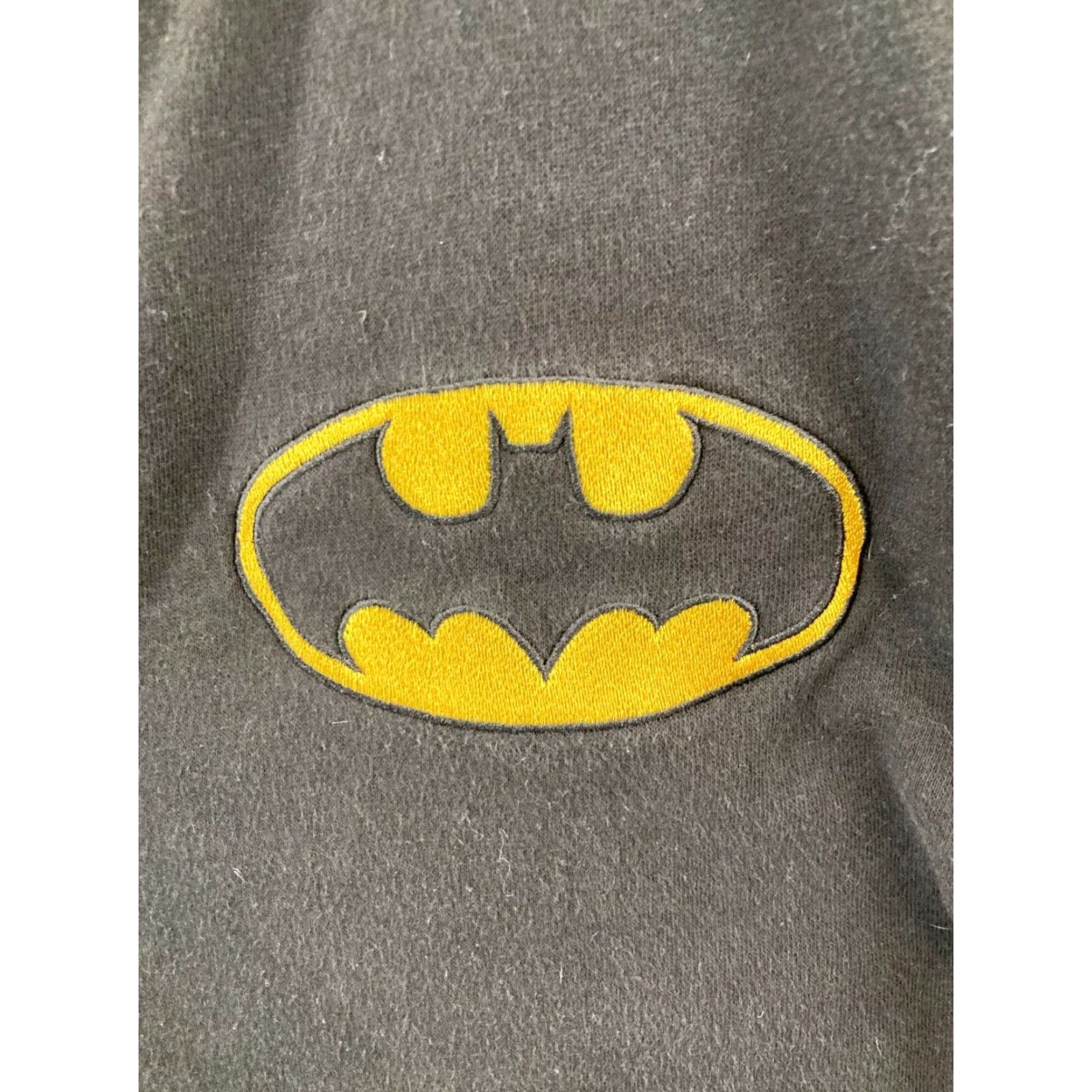 Vintage VINTAGE Batman Jacket Mens Short Snap-Front Black L Adult Black 90s Movie Super Hero Mens Size US L / EU 52-54 / 3 - 5 Thumbnail