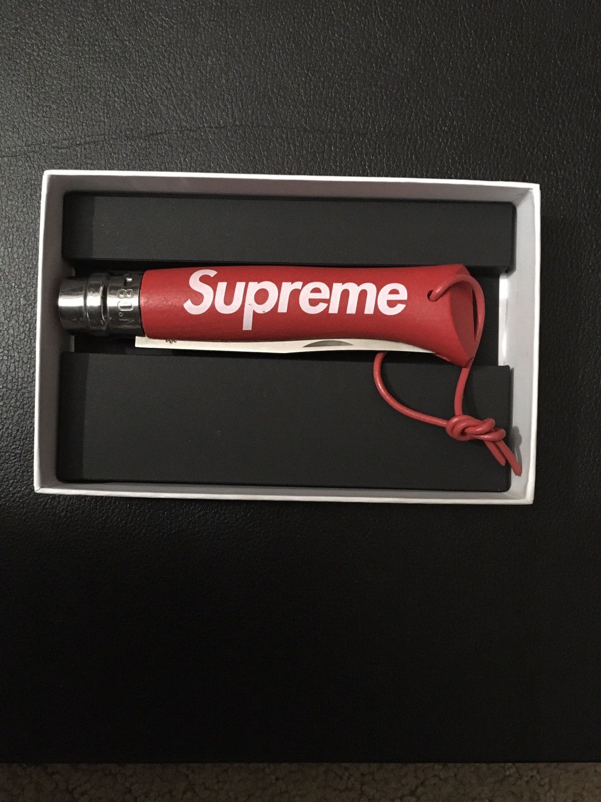 Supreme Supreme Opinel No.08 Folding Knife, Red | Grailed