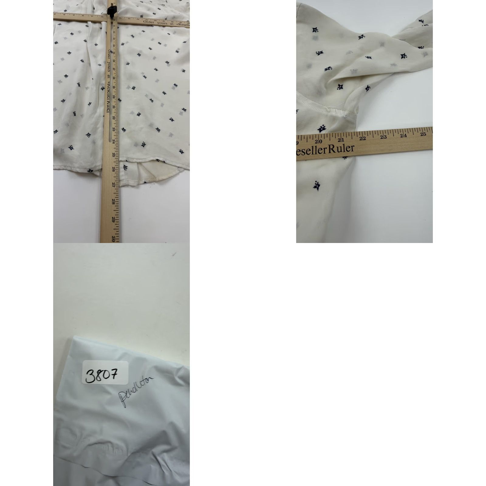 Pendleton Pendleton Blouse Womens Medium White Geometric Print Button Front Tunic Top Size M / US 6-8 / IT 42-44 - 8 Thumbnail