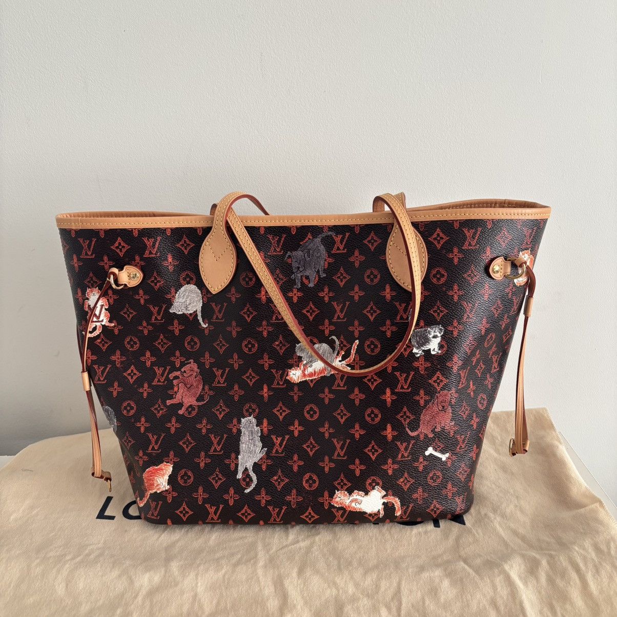 Louis Vuitton Brand New Louis Vuitton Cattogram Neverfull Size ONE SIZE - 4 Thumbnail