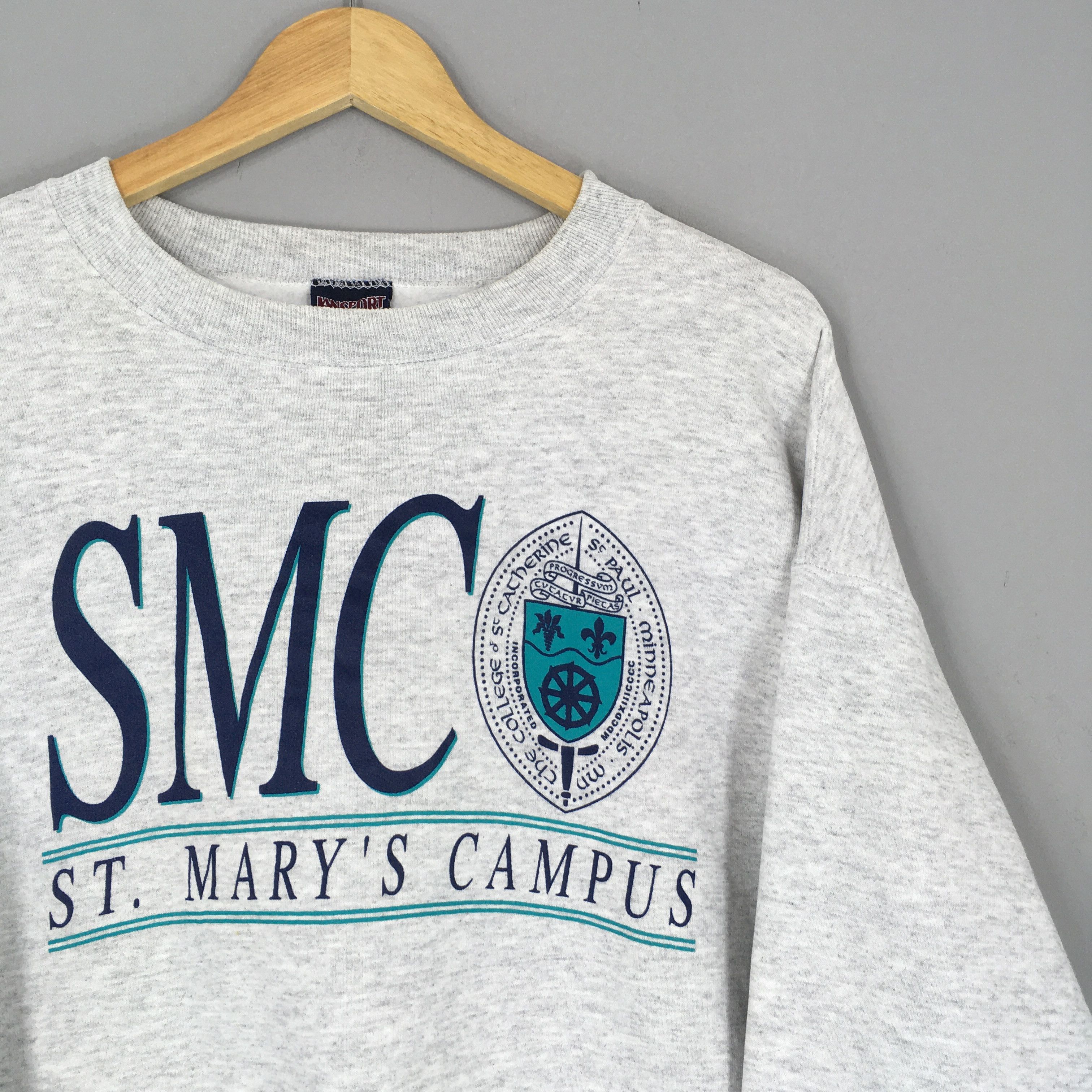 Vintage Vintage Saint Mary's College California Sweatshirt XXLarge Size US XXL / EU 58 / 5 - 2 Thumbnail