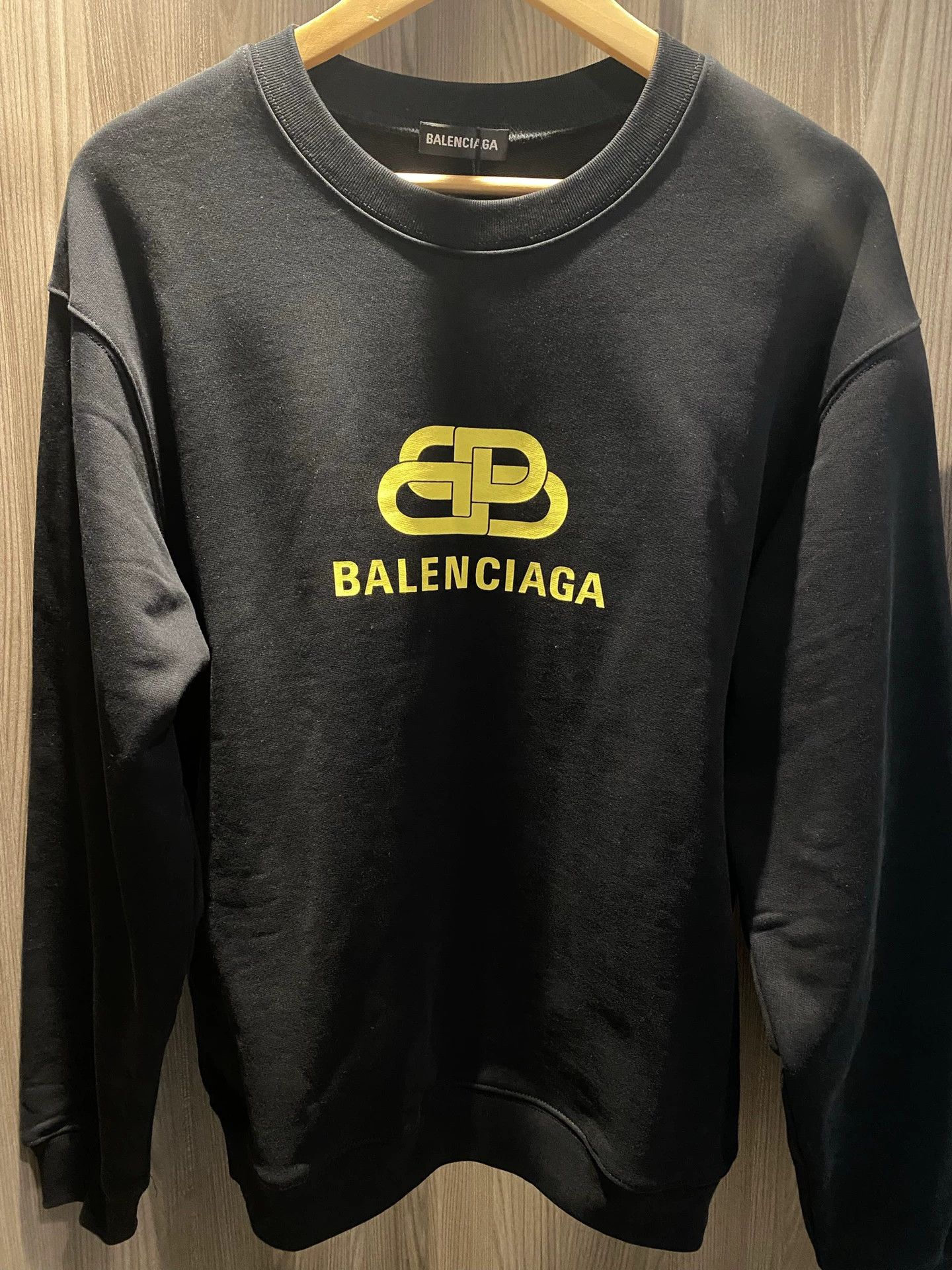 Balenciaga Balenciaga Black Sweatshirt XS Size US XS / EU 42 / 0 - 1 Thumbnail