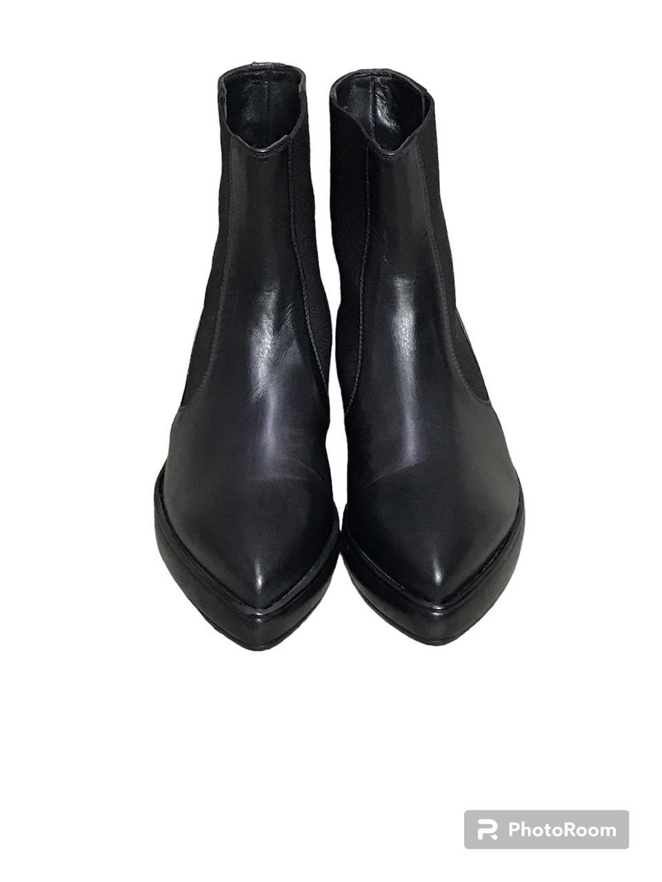 RoccoP Rocco P Ladies Handmade Ankle Black Boots Size US 7.5 / IT 37.5 - 10 Thumbnail