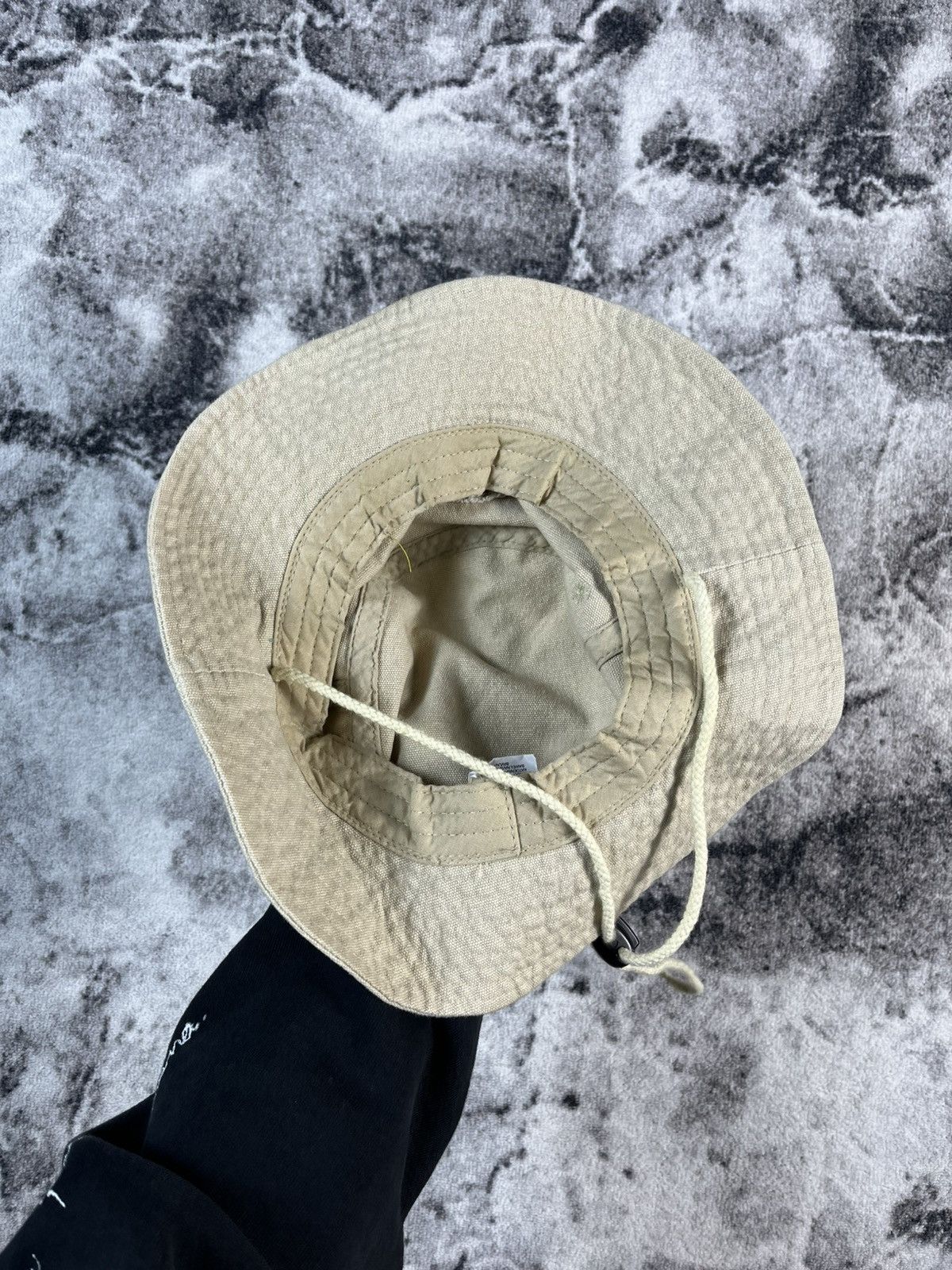 Quiksilver Vintage Quiksilver Bucket Hat Beige Surf Y2K Cotton Size ONE SIZE - 10 Thumbnail