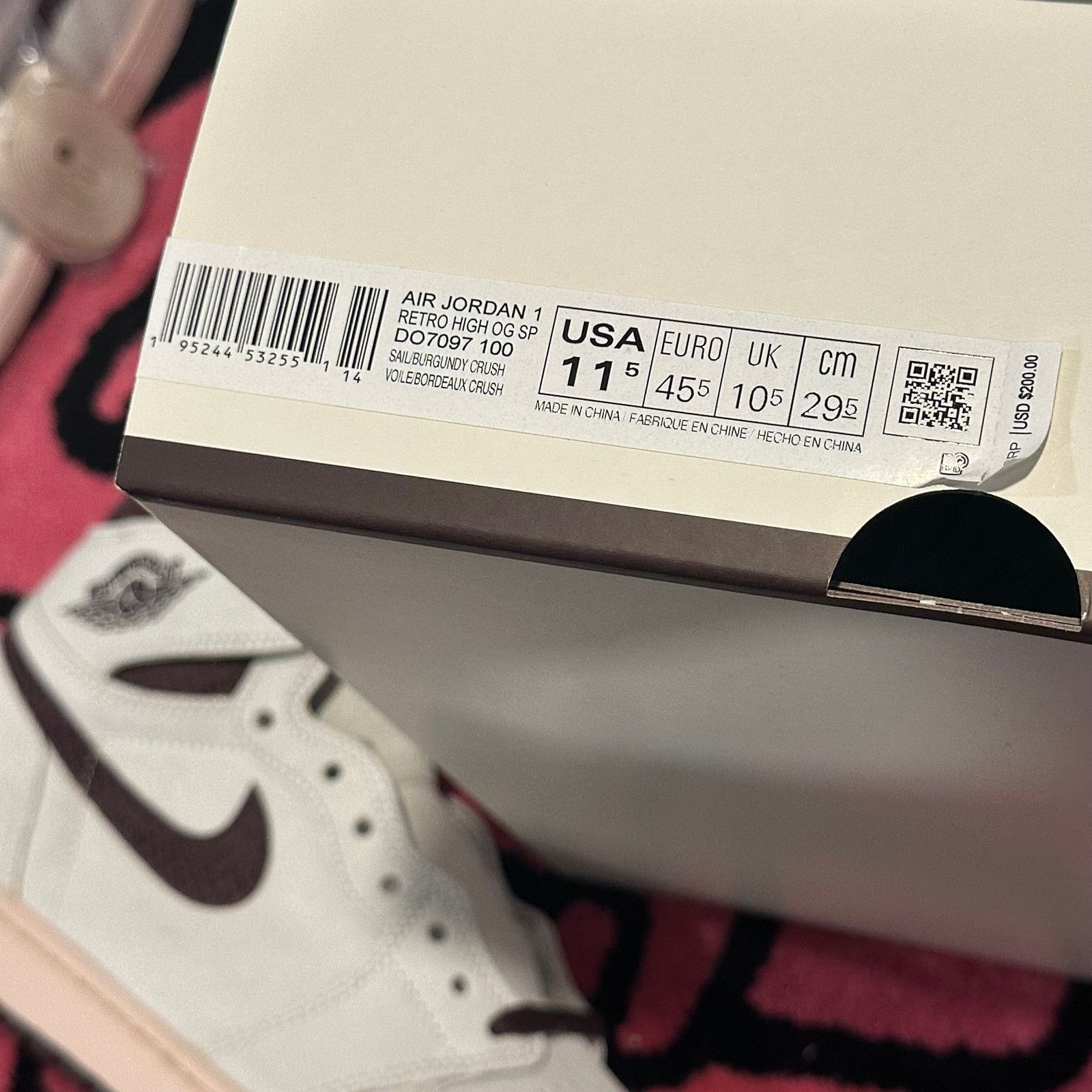 Nike Nike Air Jordan 1 Retro High OG – Size 11.5 Size US 11.5 / EU 44-45 - 8 Thumbnail