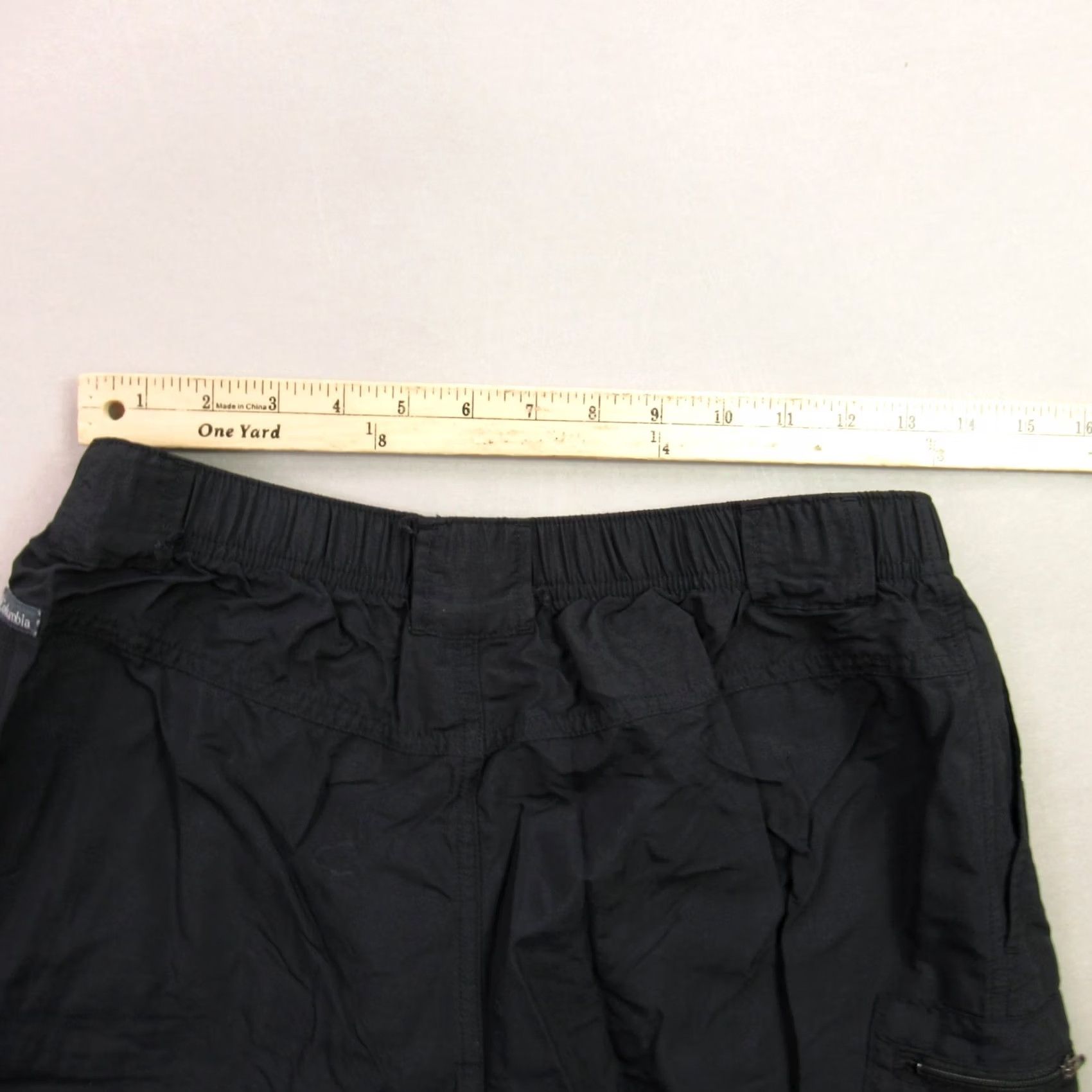 Vintage Columbia Women's Athletic Running Shorts | Size M Black 7" Inseam Pockets Activewear Performance Size 26" / US 2 / IT 38 - 6 Thumbnail