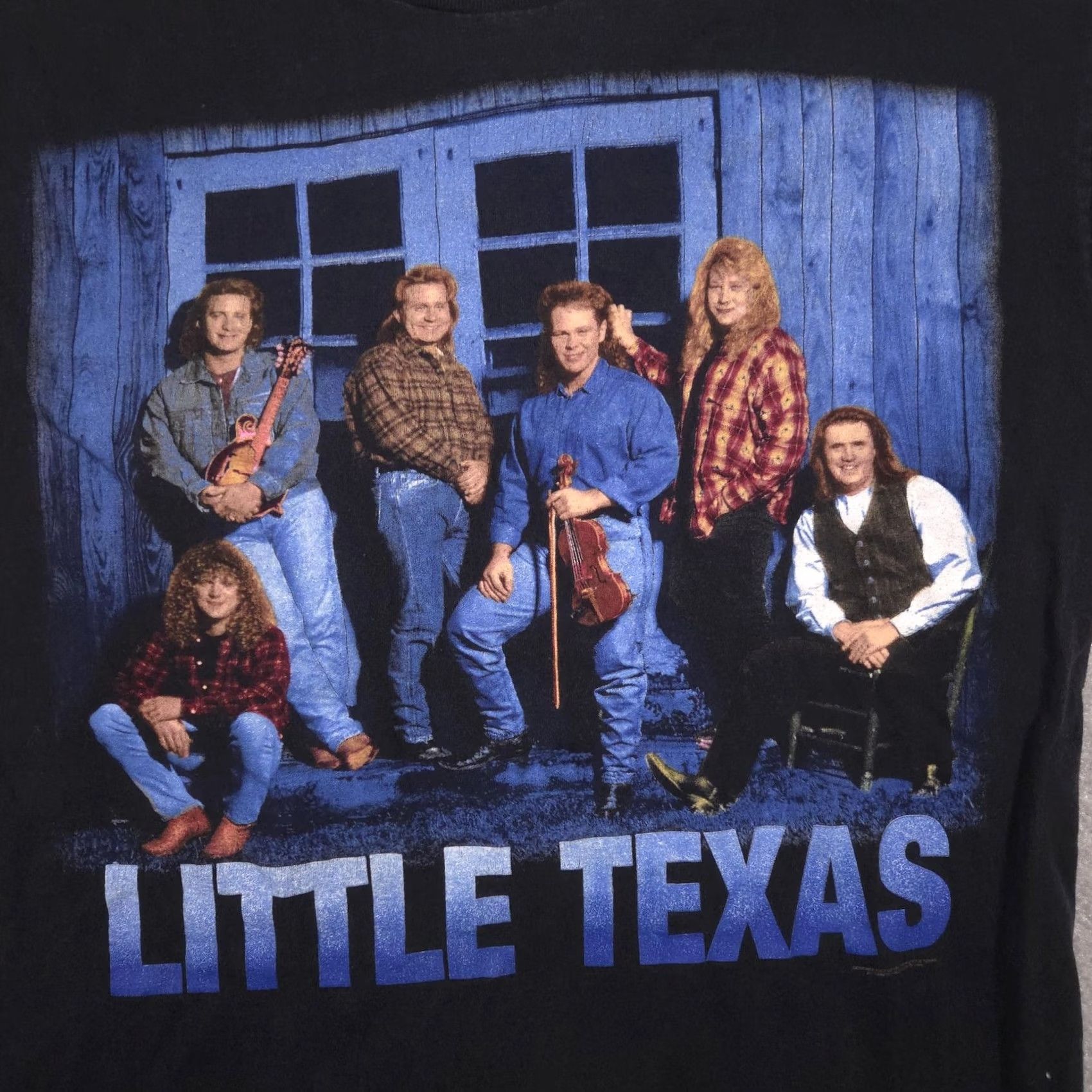 Vintage VINTAGE Little Texas Shirt Mens XL Black 90s Tour Concert TN River Brand Tennessee River Shirt Mens XL Black 90s Size US XL / EU 56 / 4 - 3 Thumbnail