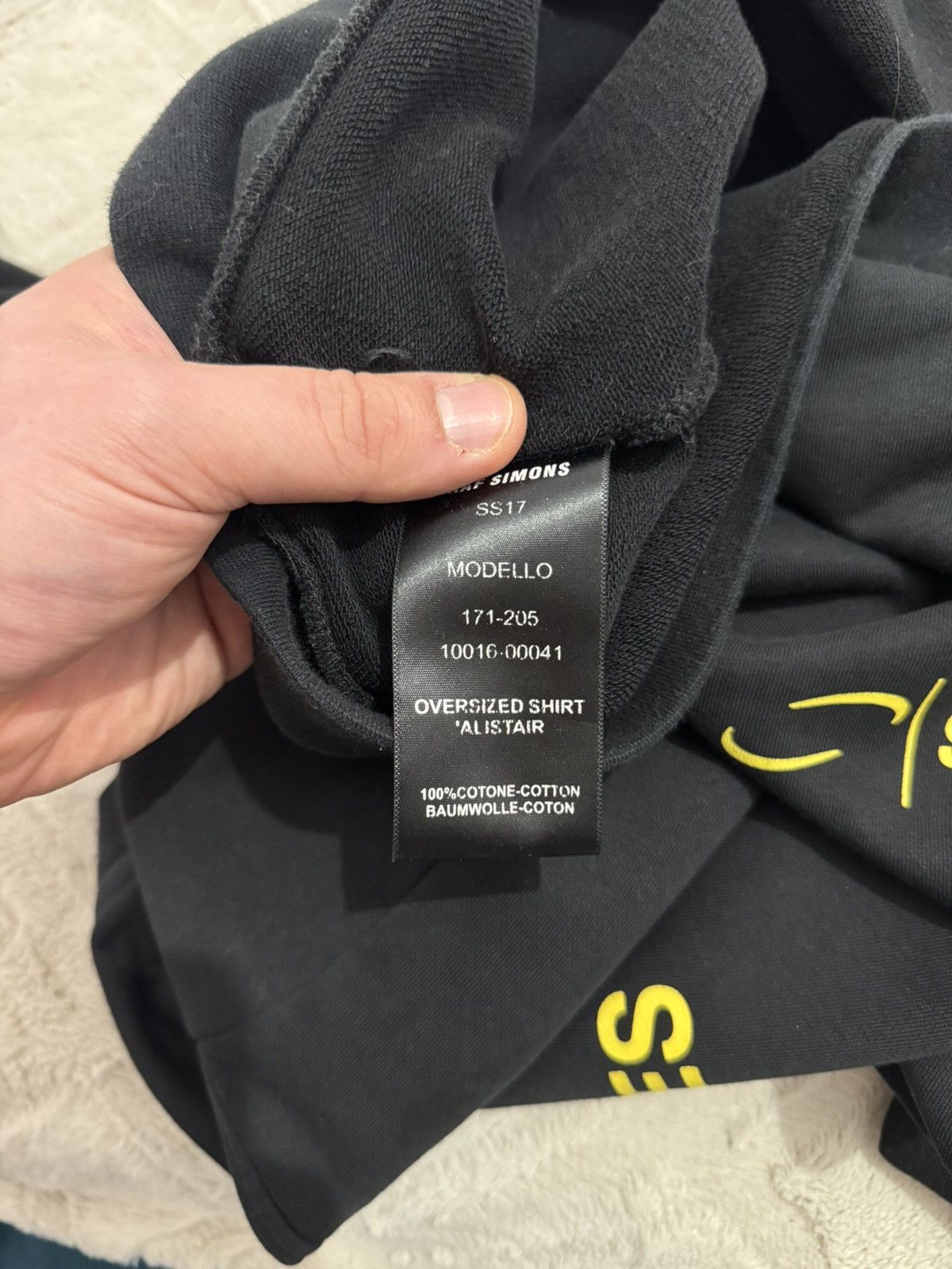 Raf Simons Raf Simons Summer Games Crew Sweat Black Size US S / EU 44-46 / 1 - 6 Thumbnail