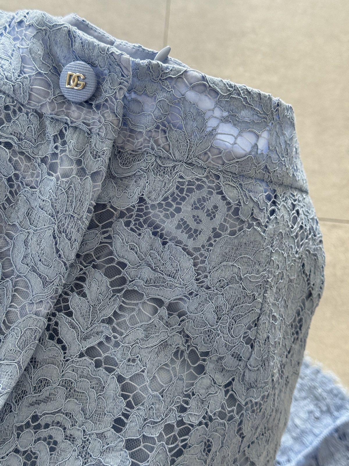 Dolce & Gabbana DOLCE & GABBANA LACE PANTS Size 25" / US 0 / IT 36 - 11 Thumbnail