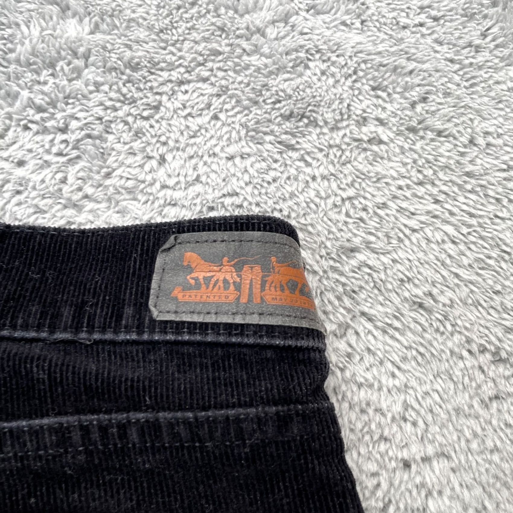 Levi's VINTAGE Levi's Pants Womens Medium Black Shaping Bootcut Corduroy Casual Size 32" / US 10 / IT 46 - 4 Thumbnail