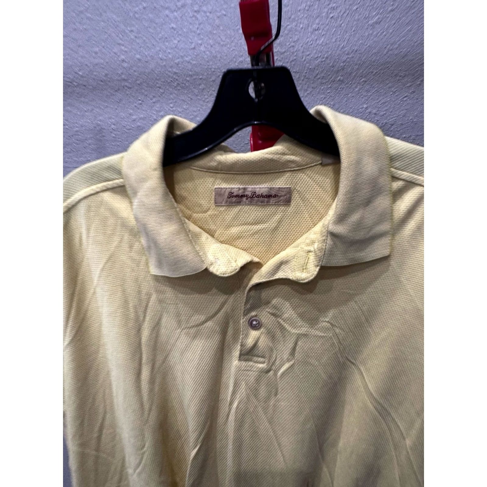 Tommy Bahama Tommy Bahama POLO SHIRT Sunshine Yellow 2XL XXL Mens Size US XXL / EU 58 / 5 - 4 Thumbnail