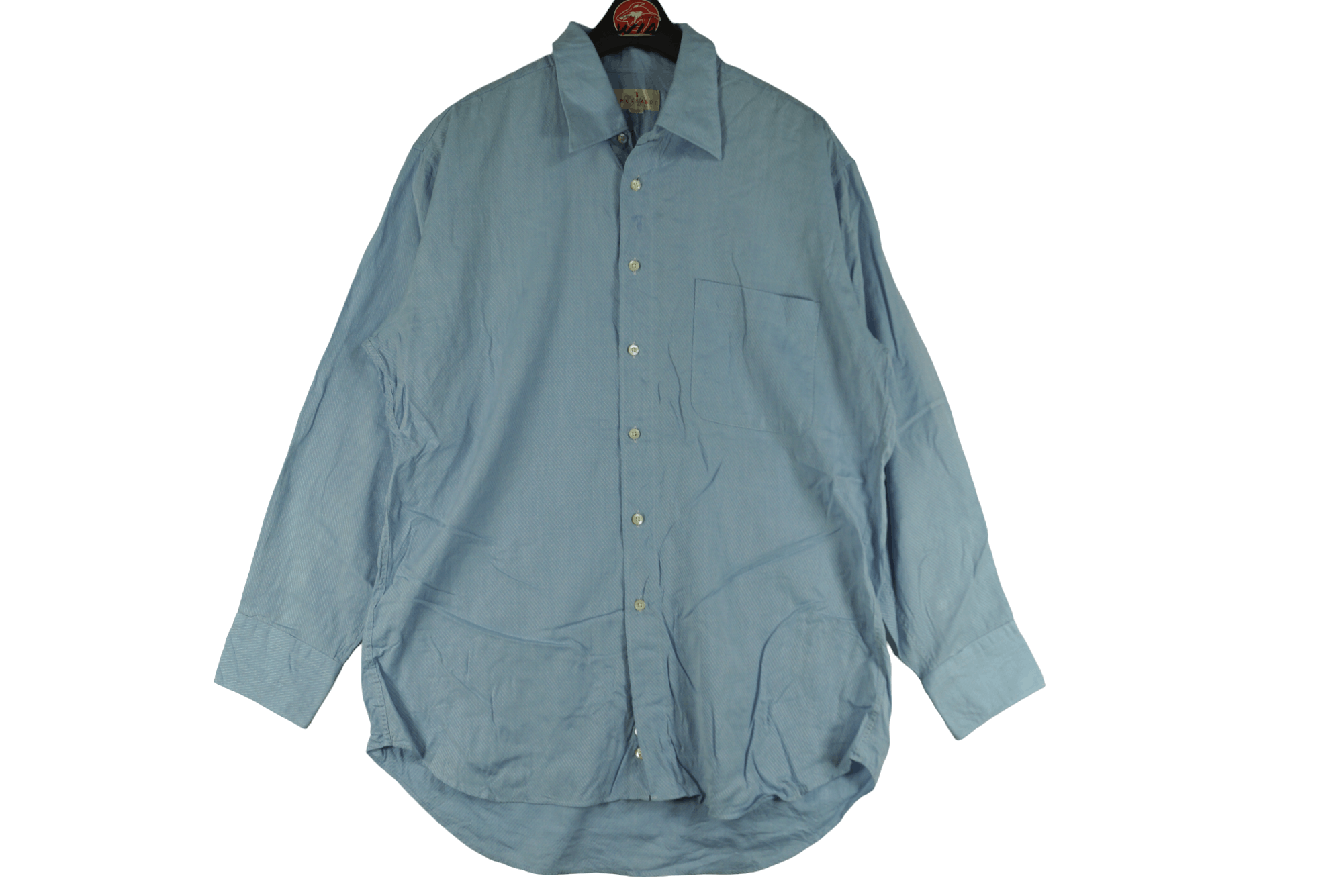 Trussardi Small Logo Shirt Buttonup Nice Design