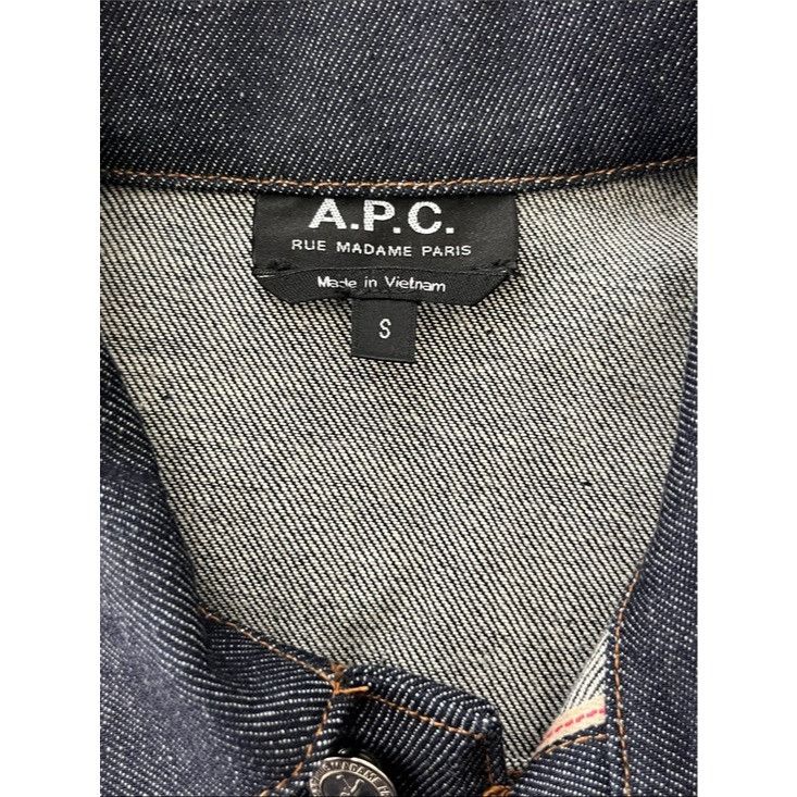 A.P.C. A.P.C. Selvedge Denim Work Jacket Japanese Selvedge Jean Size US S / EU 44-46 / 1 - 10 Thumbnail