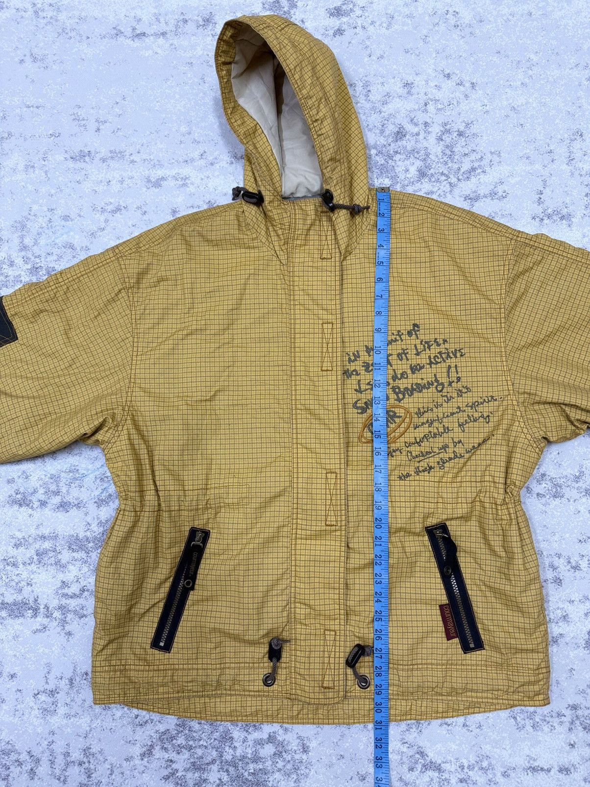 Japanese Brand Vintage 90s COURMAYEUR snow board jacket ski hoodie Size US L / EU 52-54 / 3 - 21 Thumbnail