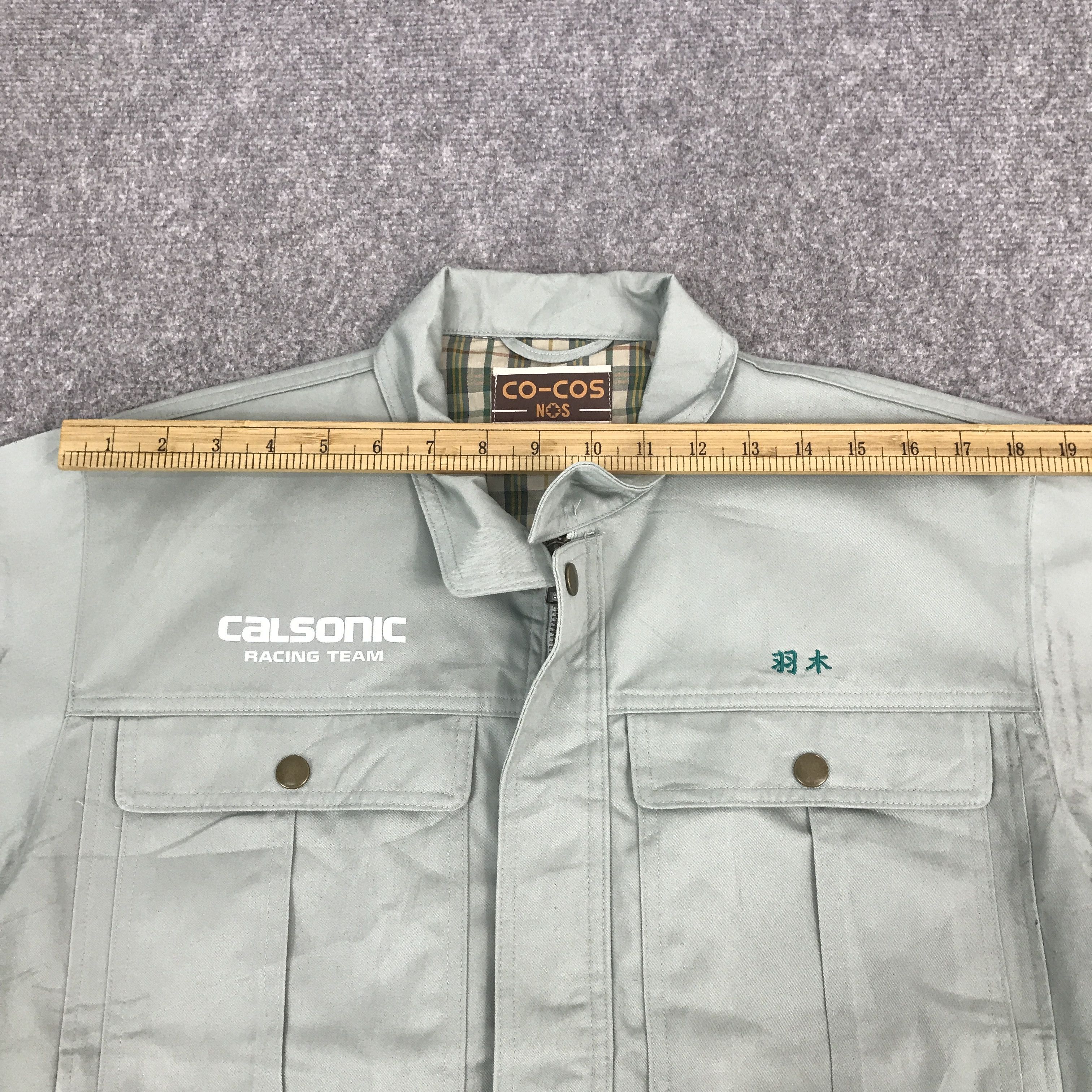 Japanese Brand Calsonic Racing Team Custom Art Worker Sport Jacket Size US M / EU 48-50 / 2 - 6 Thumbnail