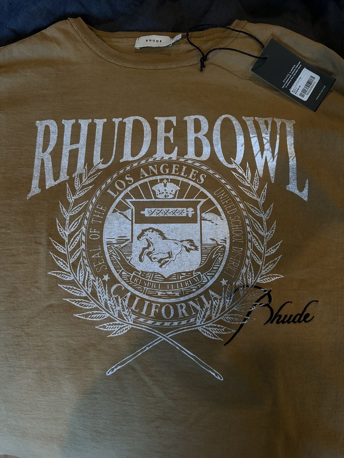 Rhude Rhude Bowl Exclusive Shirt Size US L / EU 52-54 / 3 - 1 Thumbnail