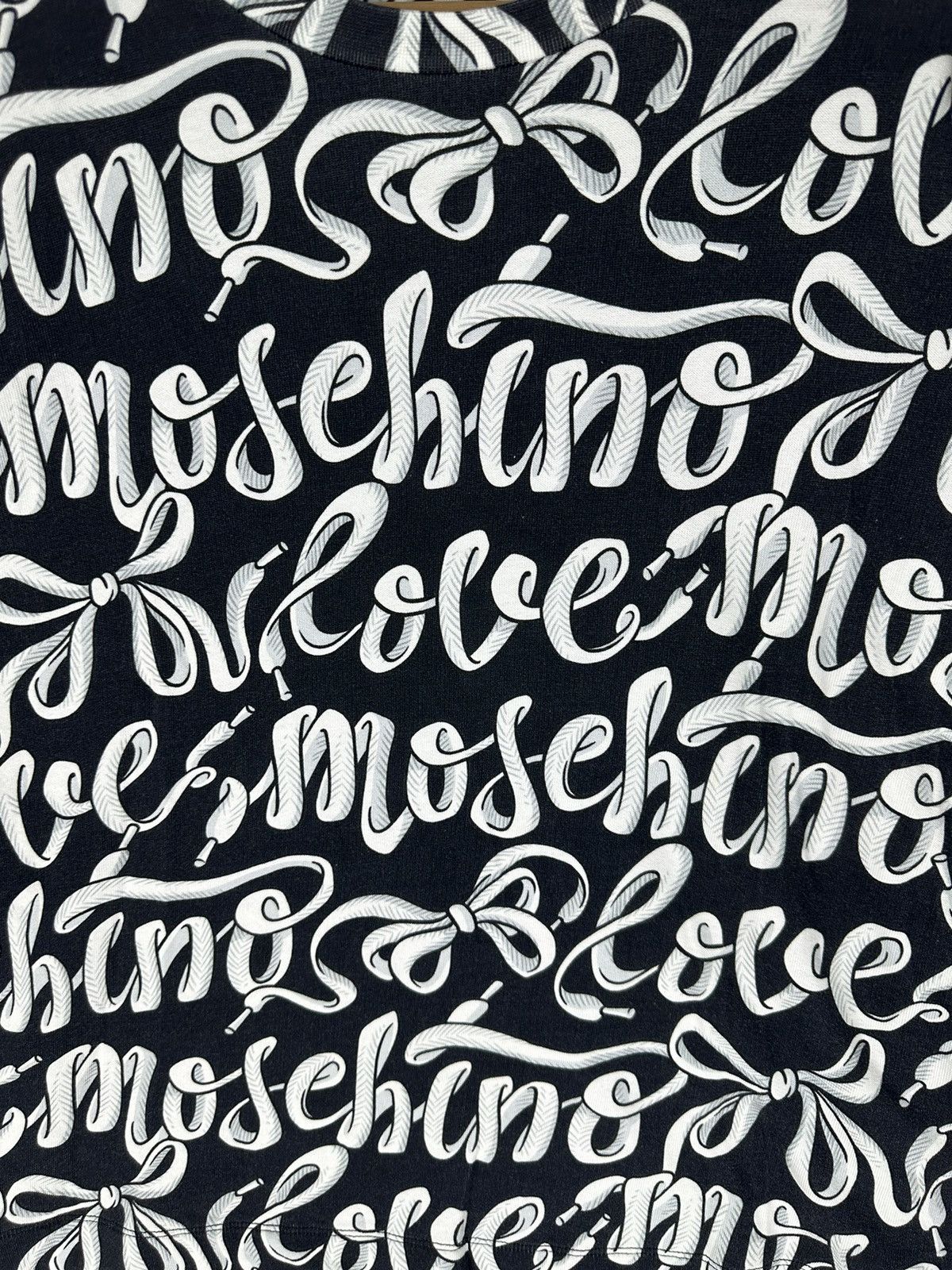 Love Moschino × Moschino Love Moschino All Over Print Sweatshirt UNISEX Size M / US 6-8 / IT 42-44 - 2 Thumbnail