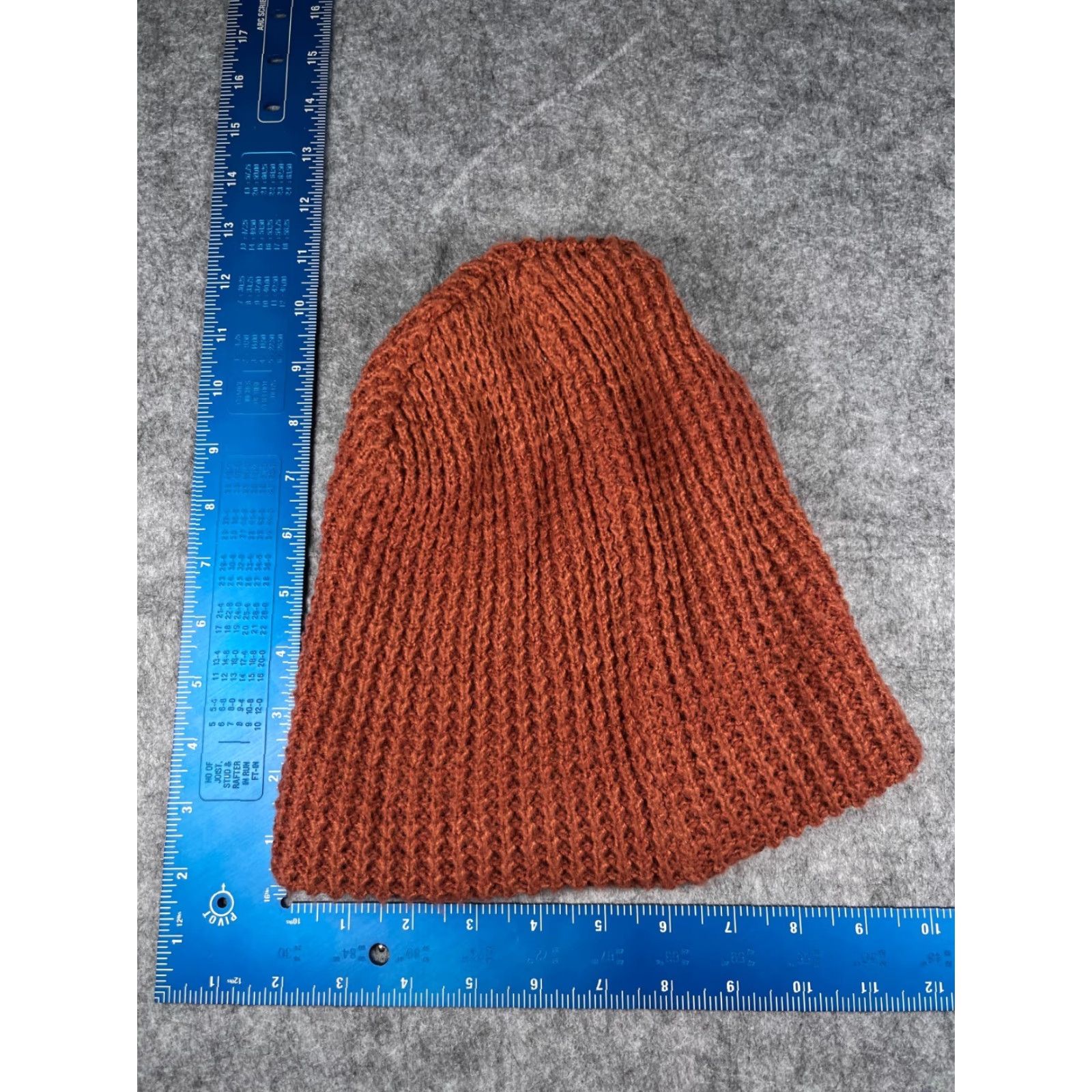 Cotton On Cotton On Beanie Toque Adult One Size Orange Knit Acrylic Premium Collection Hat Beanie Unisex Adults Orange 90s Outdoor Ski Child-... Size ONE SIZE - 4 Thumbnail