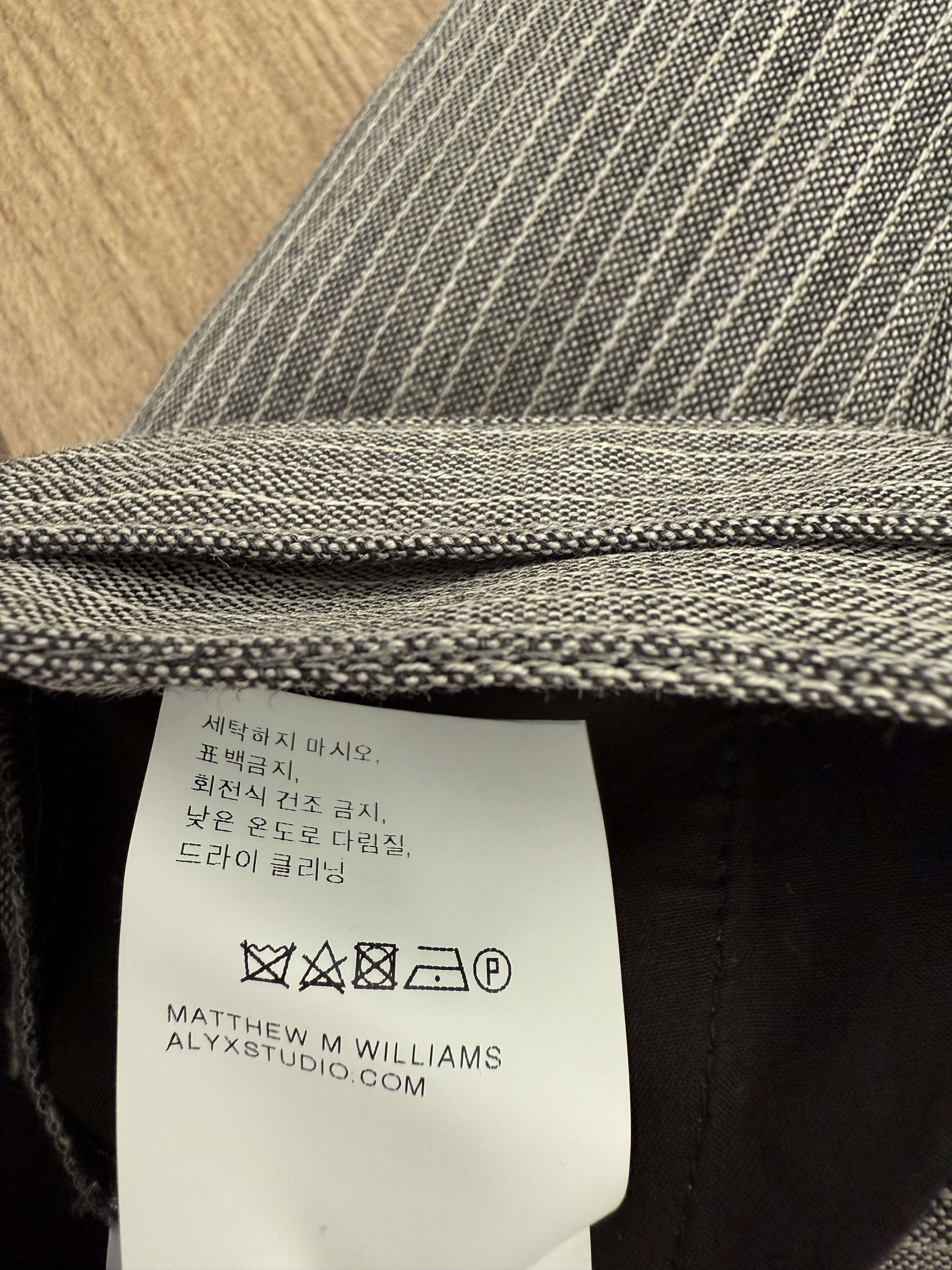 1017 ALYX 9SM 1017 ALYX 9SM Grey Classic Trousers (Size 48) Size US 32 / EU 48 - 6 Thumbnail