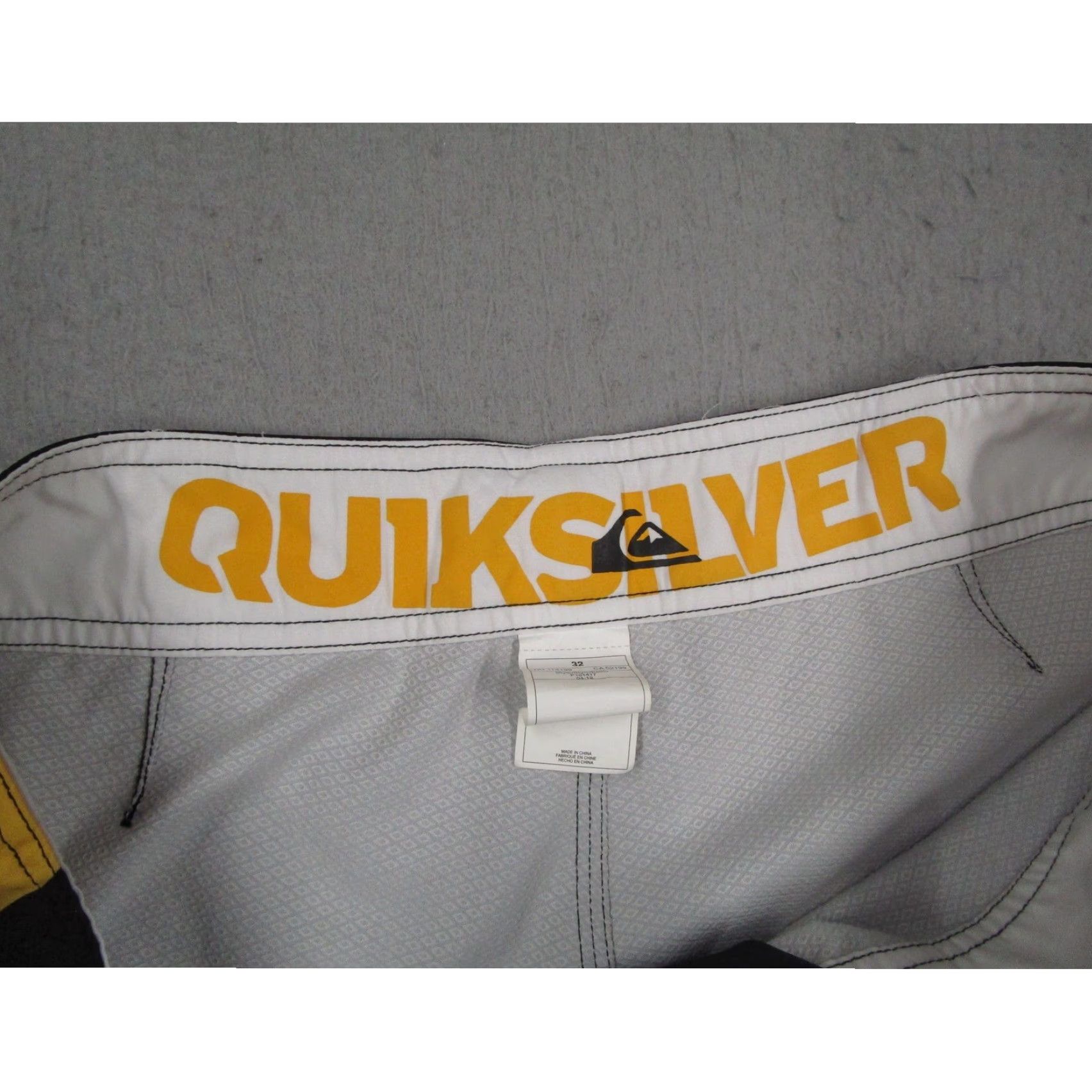 Quiksilver Quiksilver Pittsburgh Steelers Board Shorts Mens 32 Black Yellow P101417 Swim Size US 32 / EU 48 - 2 Thumbnail