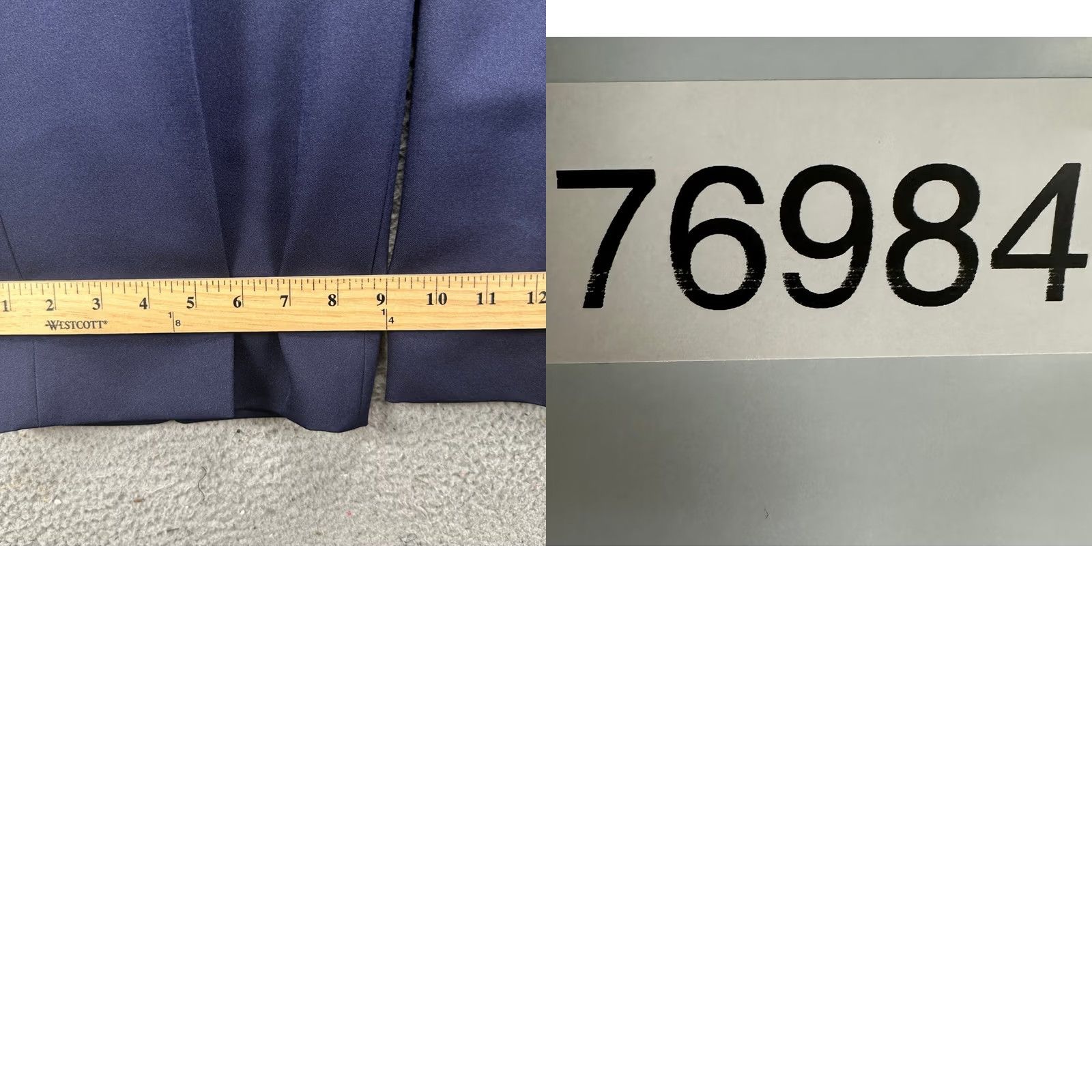 Vintage Paul Fredrick Mens Dress Pants 44 Blue Pleated Straight Leg Pockets Classic NEW Size US 44 / EU 60 - 8 Thumbnail