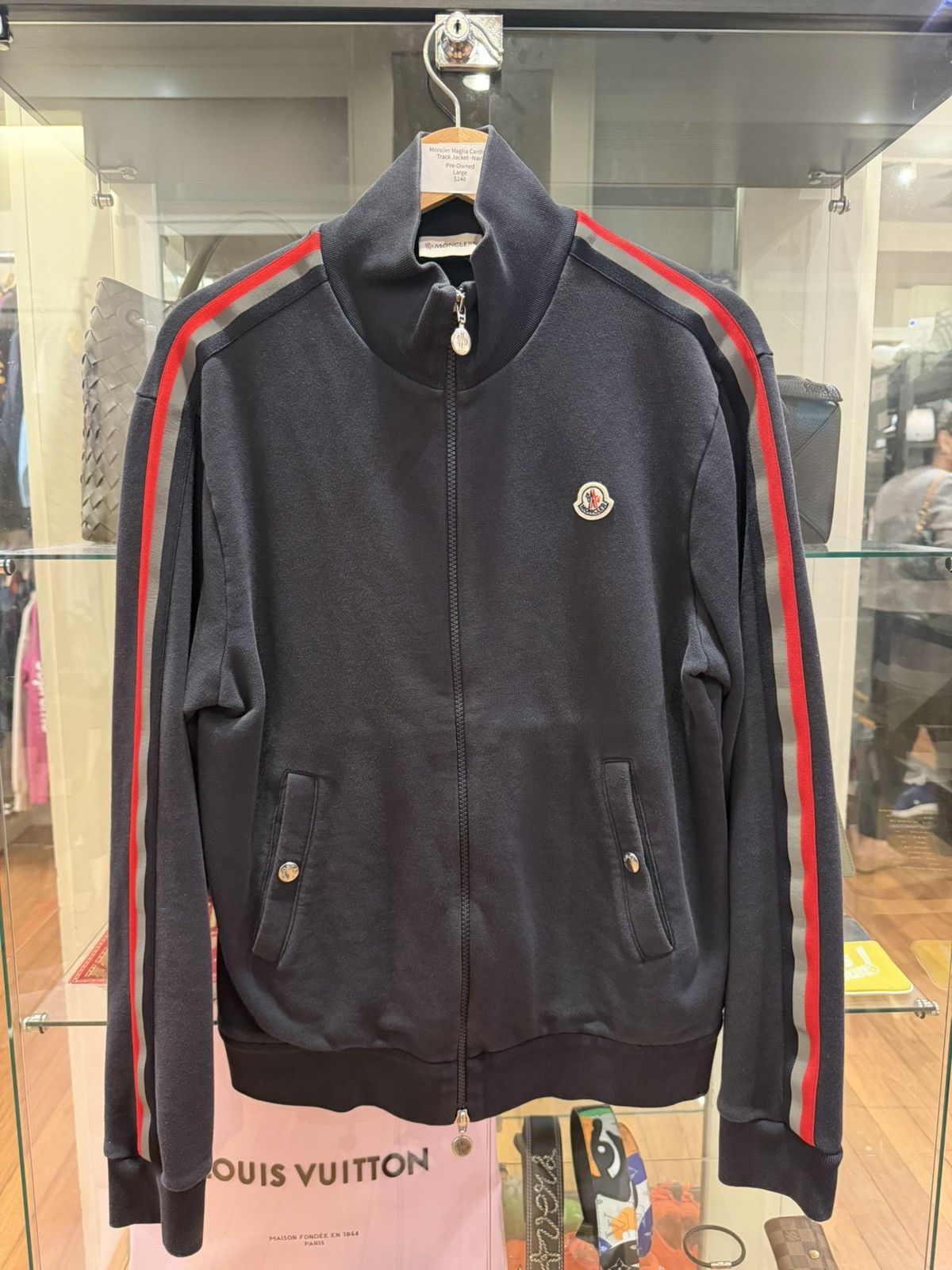 Moncler Moncler Maglia Cardigan Full Zip Track Jacket Size US L / EU 52-54 / 3 - 1 Thumbnail