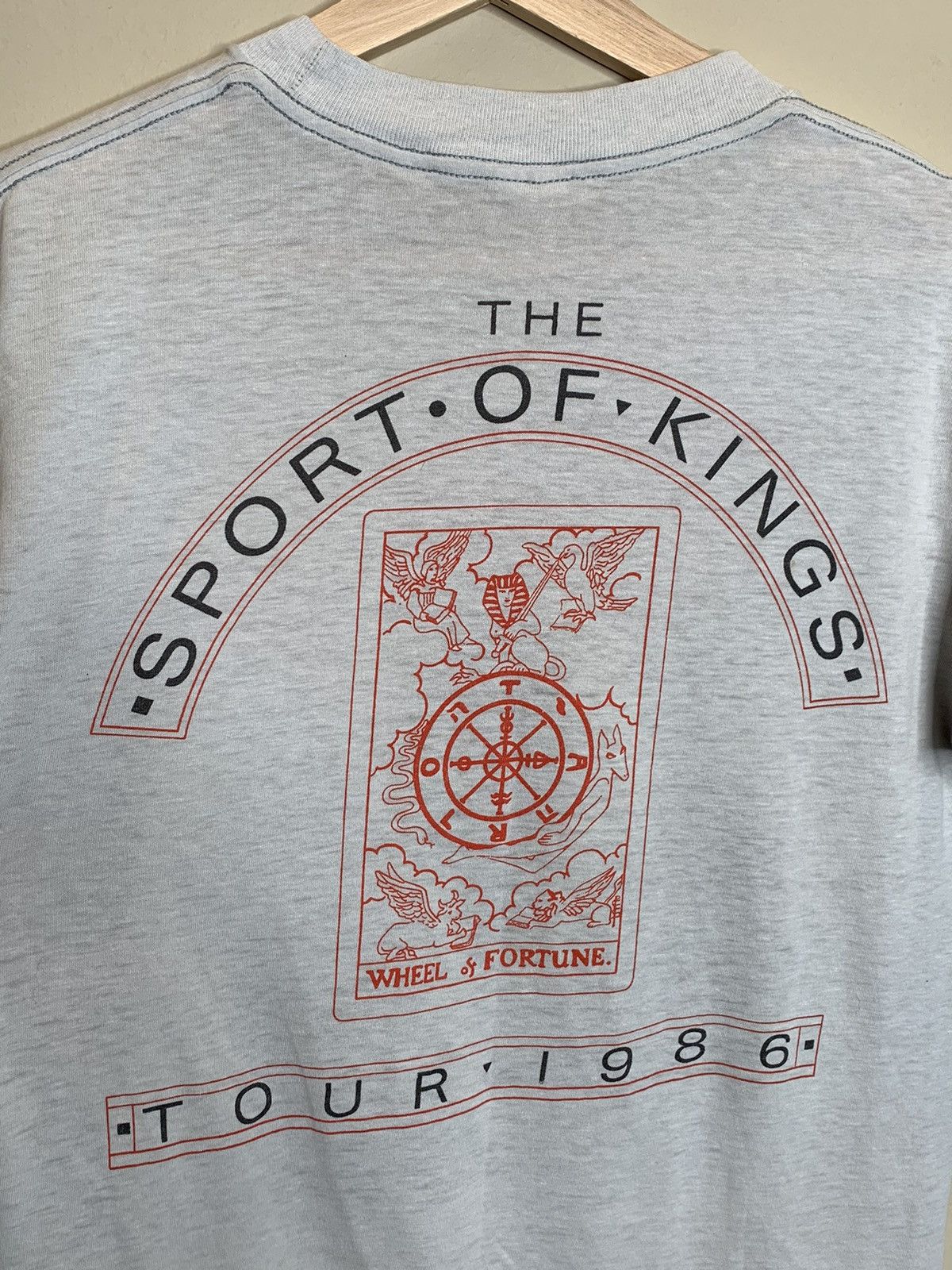 Band Tees RARE Vintage 80’s Triumph Sport Of Kings Single Stitch Shirt Size US L / EU 52-54 / 3 - 4 Thumbnail