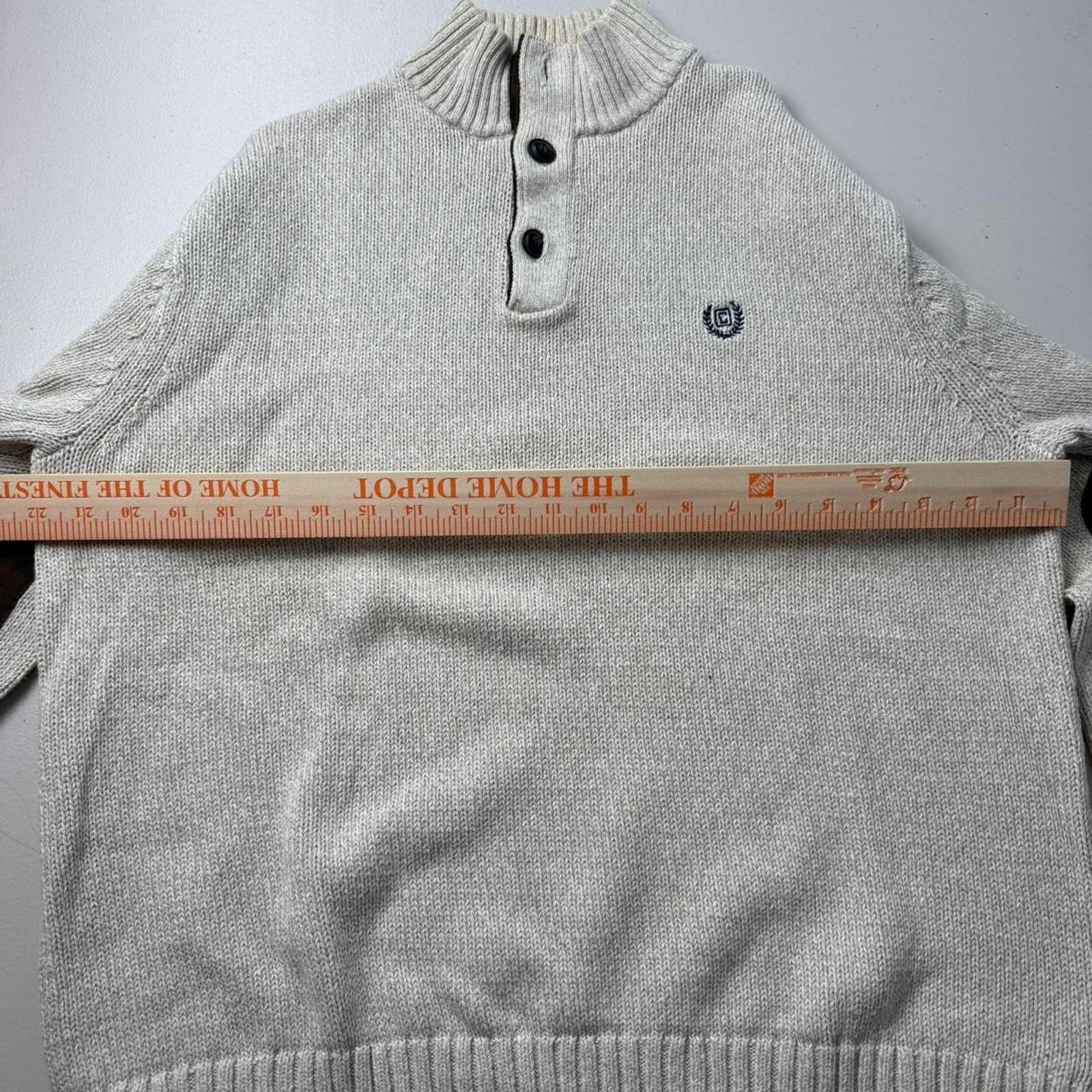 Chaps Grey chaps ralph lauren vintage sweater Size US L / EU 52-54 / 3 - 7 Thumbnail