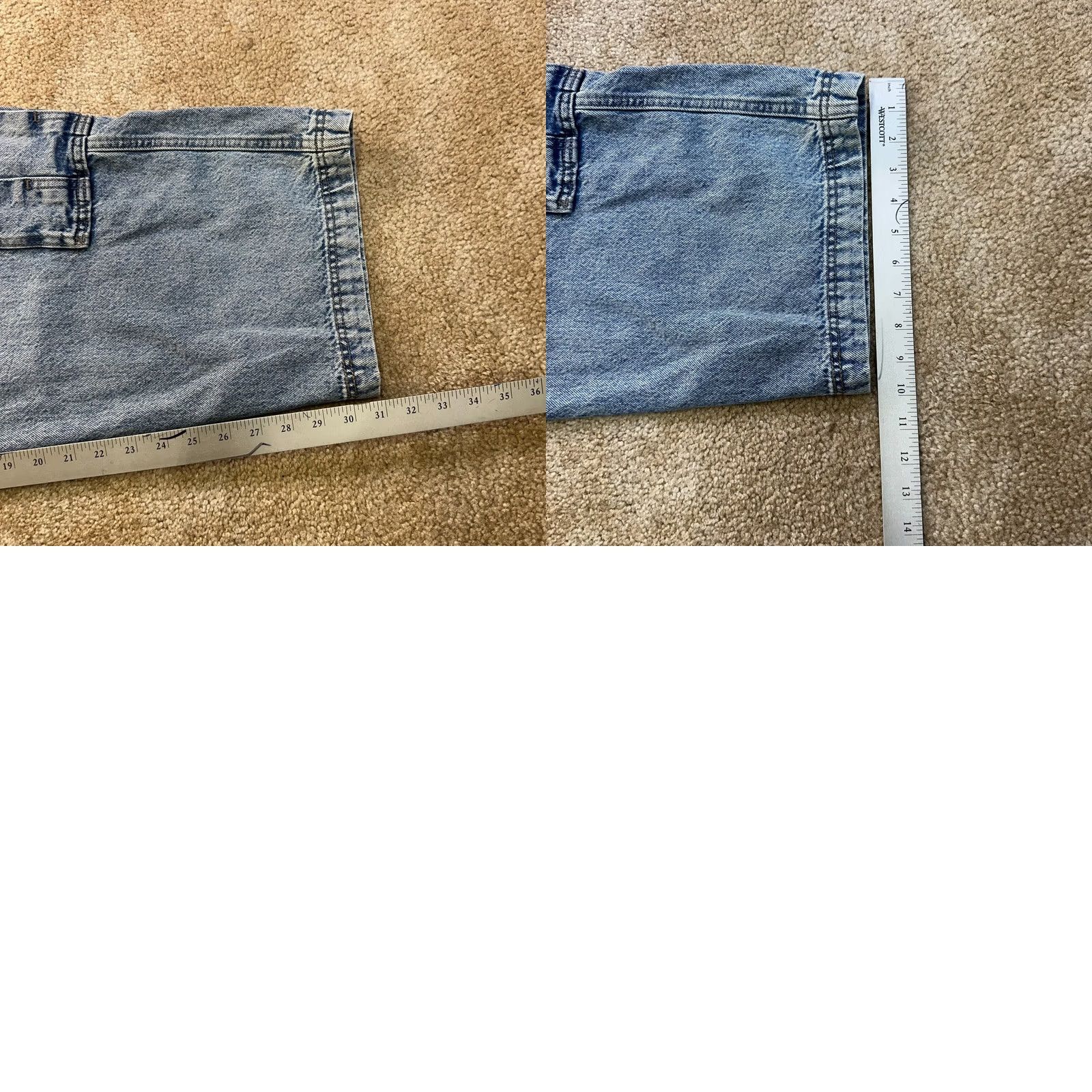 Levi's Levi's 578 Baggy Cargo Jeans Men's 36x32 Blue Wash Cotton new Size US 36 / EU 52 - 9 Thumbnail